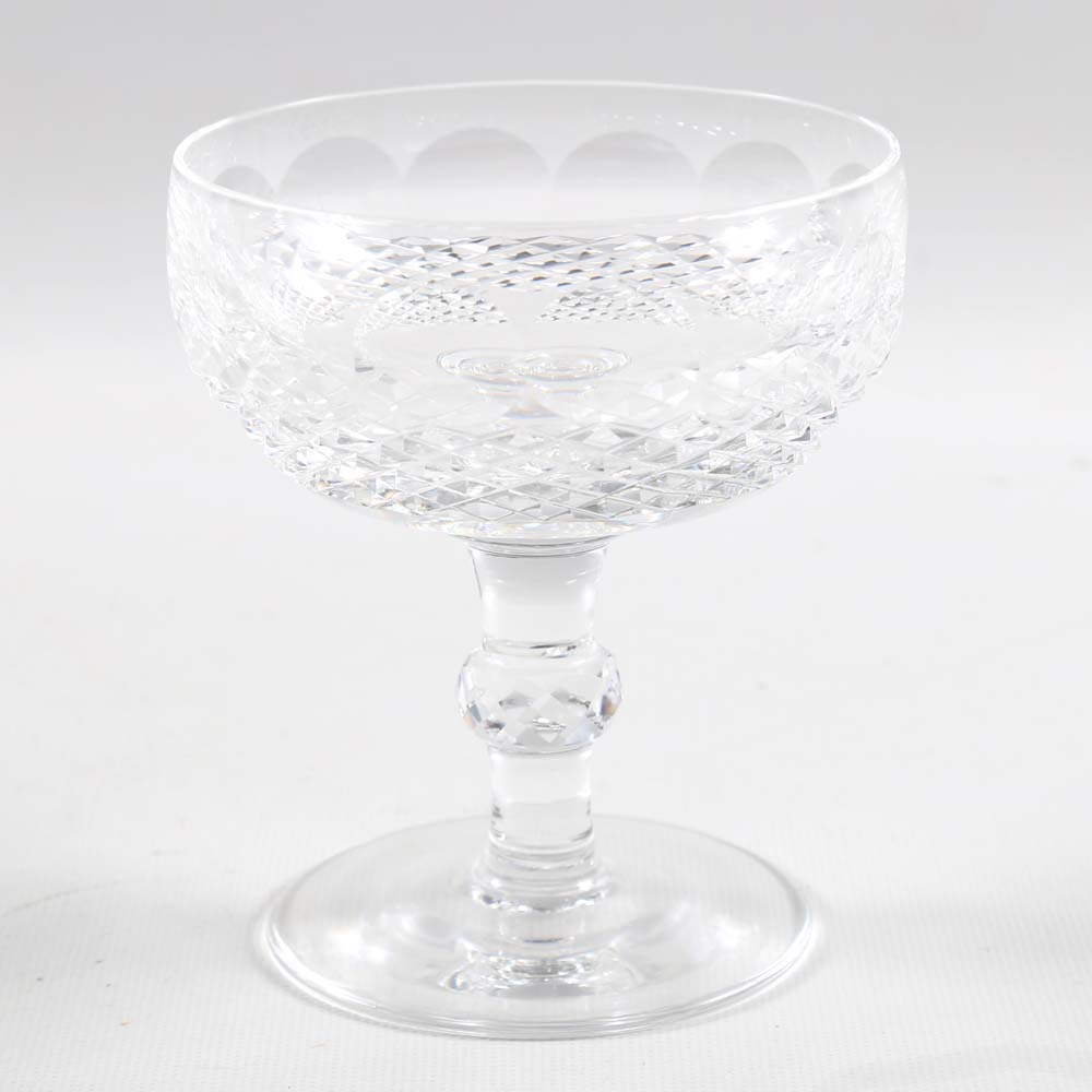 Waterford Crystal "Colleen Short" Champagne/Sherbet Glasses