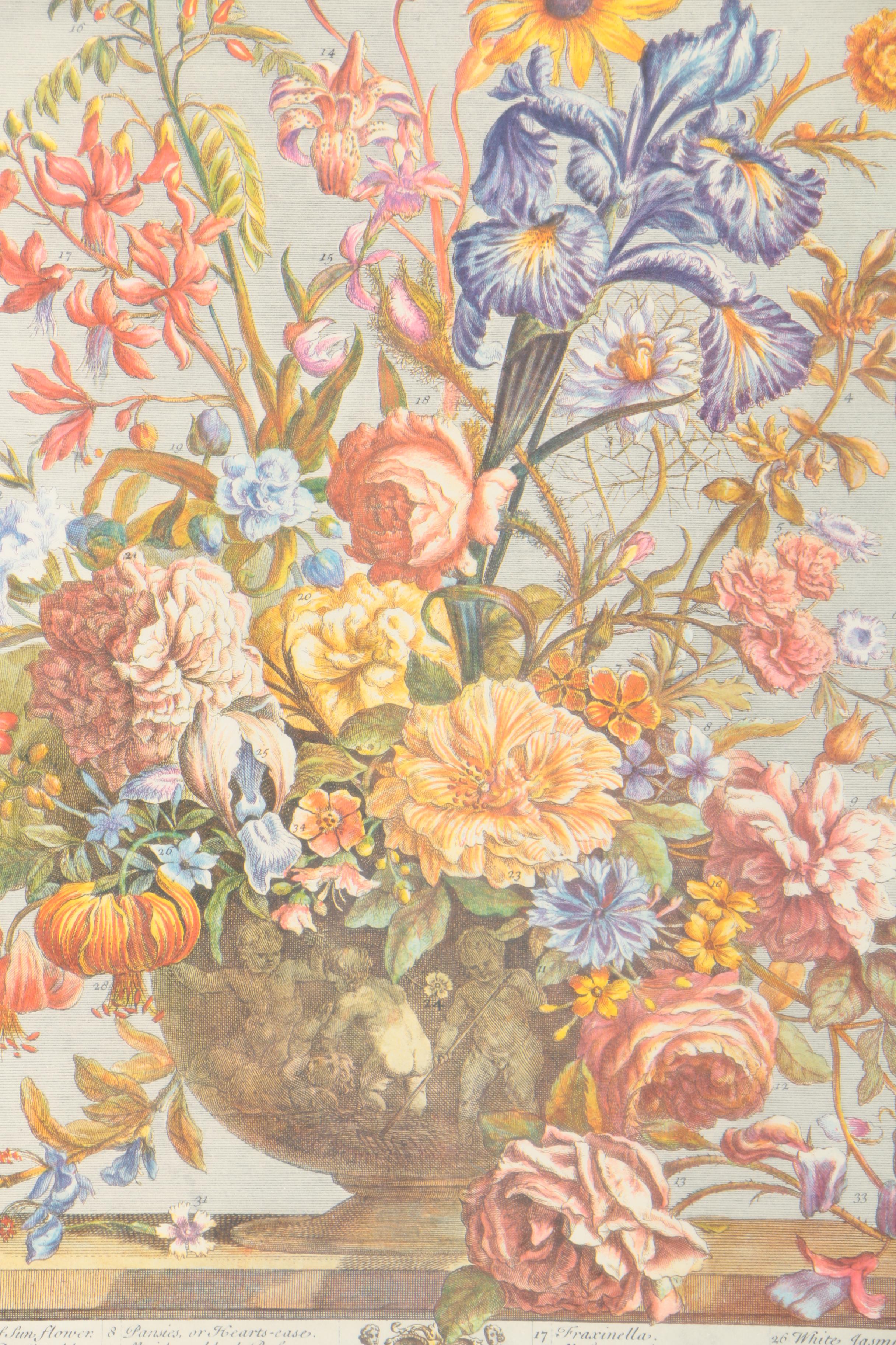 Offset Lithographs After Peter Casteels' _June_ and _December_