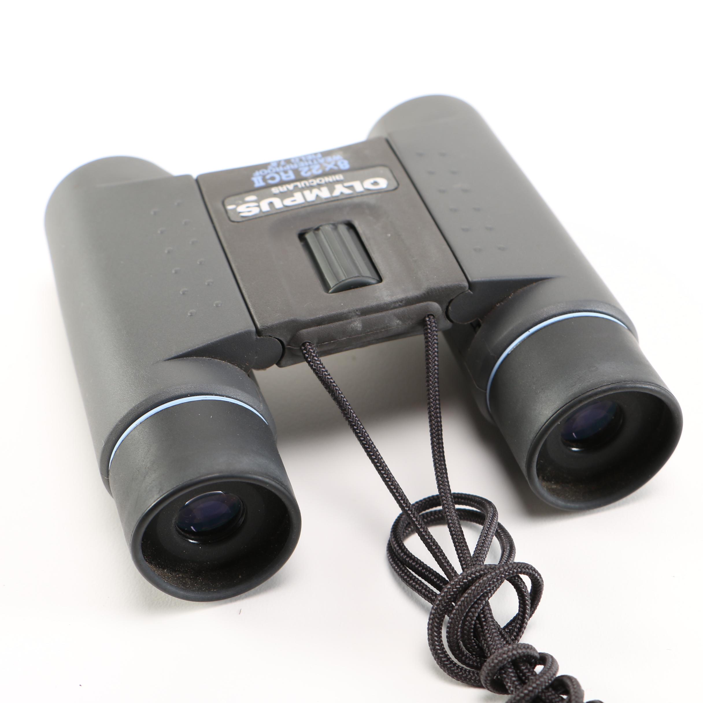 Nikon and Olympus Binoculars