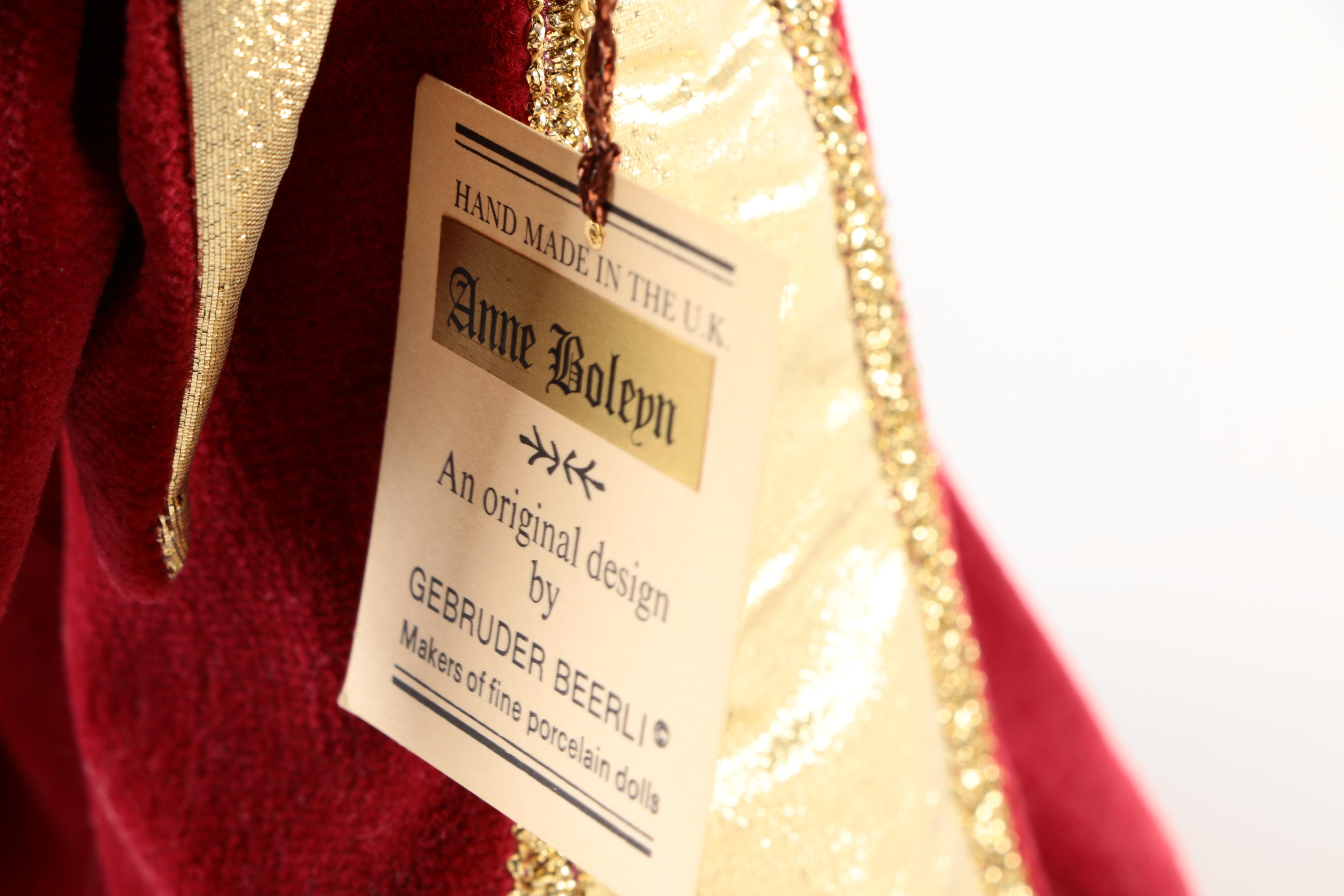 Hand Made Gebruder Beerli Wives of Henry VIII Porcelain Dolls