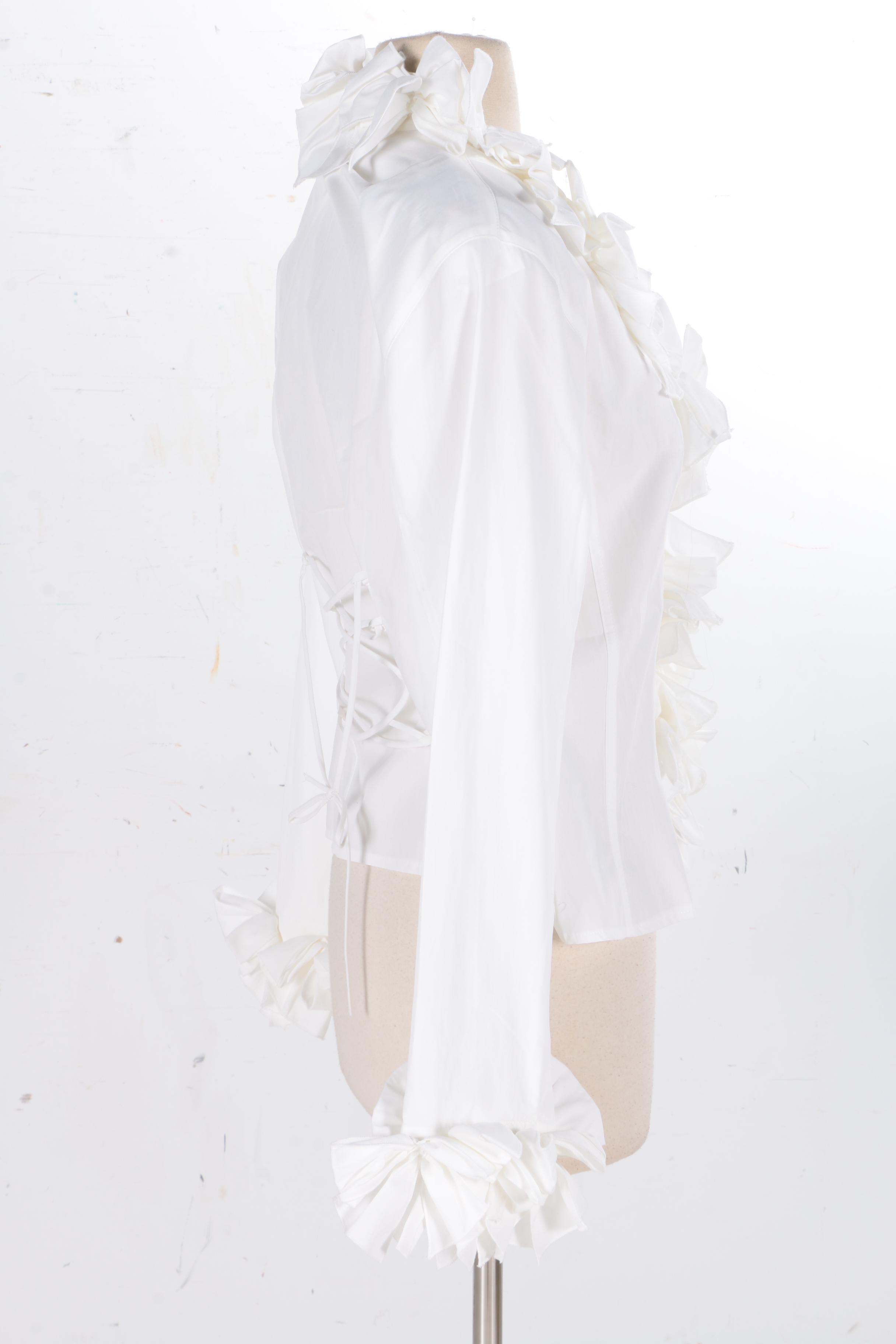 Anne Fontaine "Kimmy" Blouse with Bag