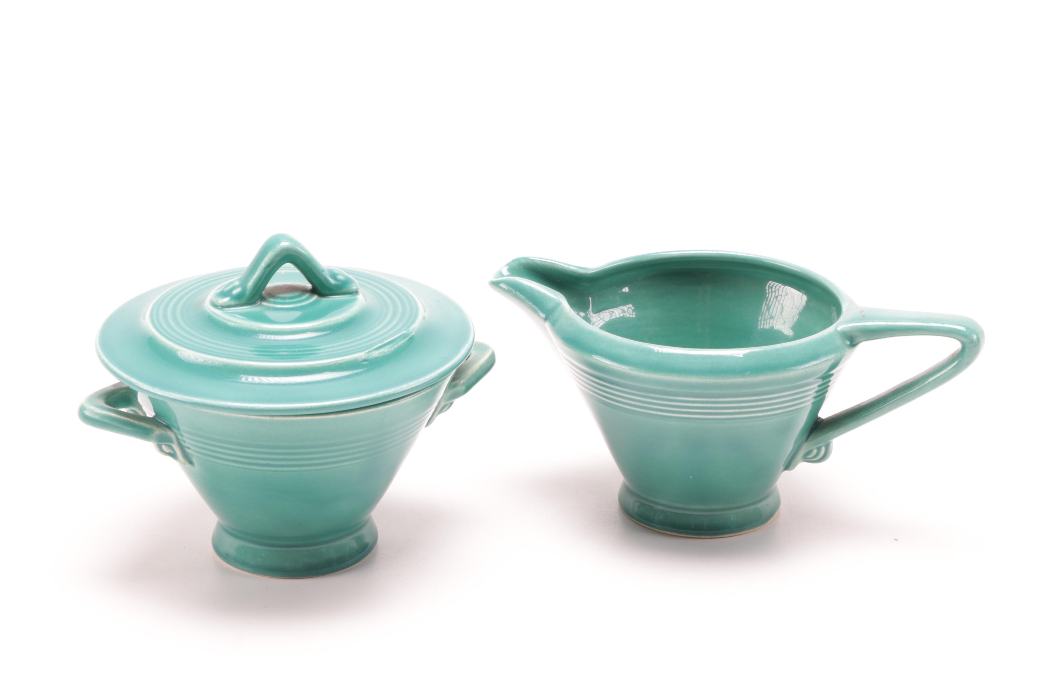 Vintage Homer Laughlin "Harlequin Spruce Green" Ceramic Tableware