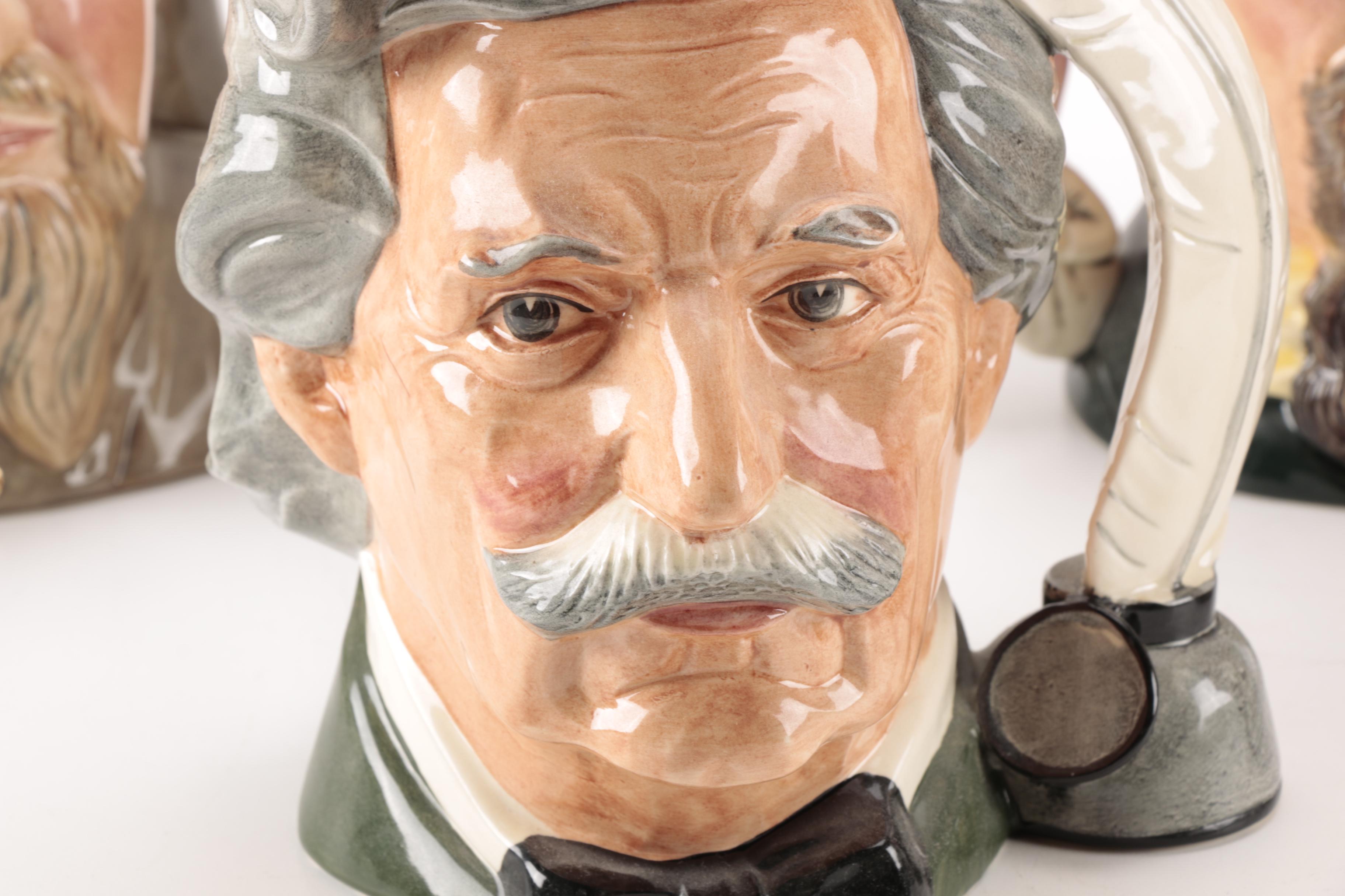 Royal Doulton Toby Jugs of Writers