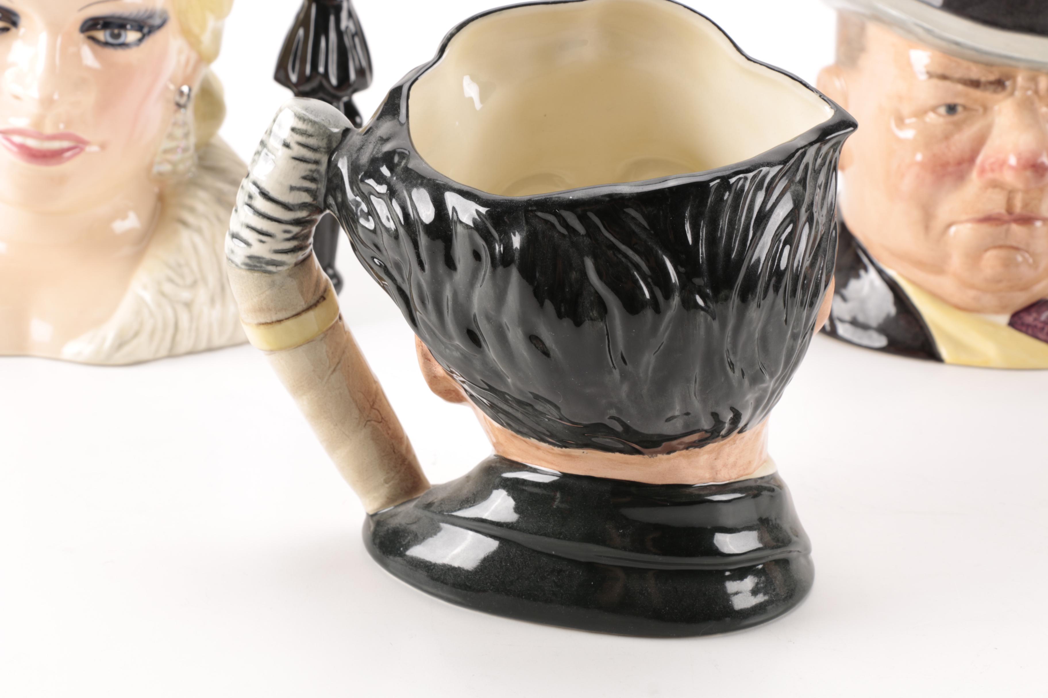 Royal Doulton Toby Jugs From The Celebrity Collection