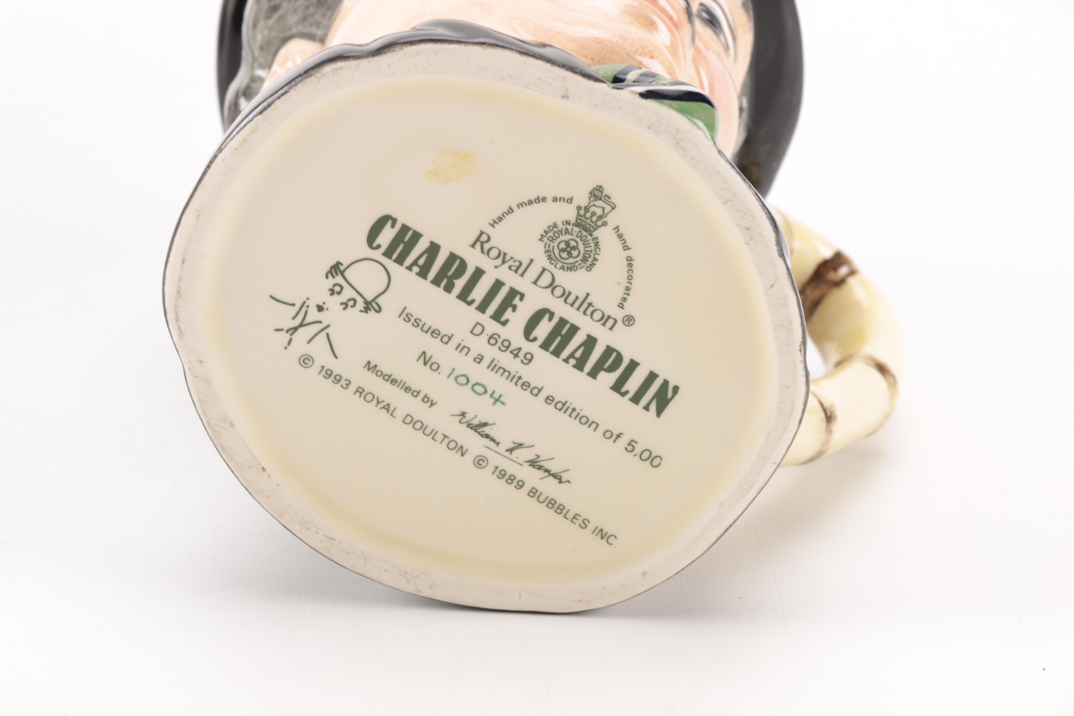 Royal Doulton Toby Jugs From The Celebrity Collection