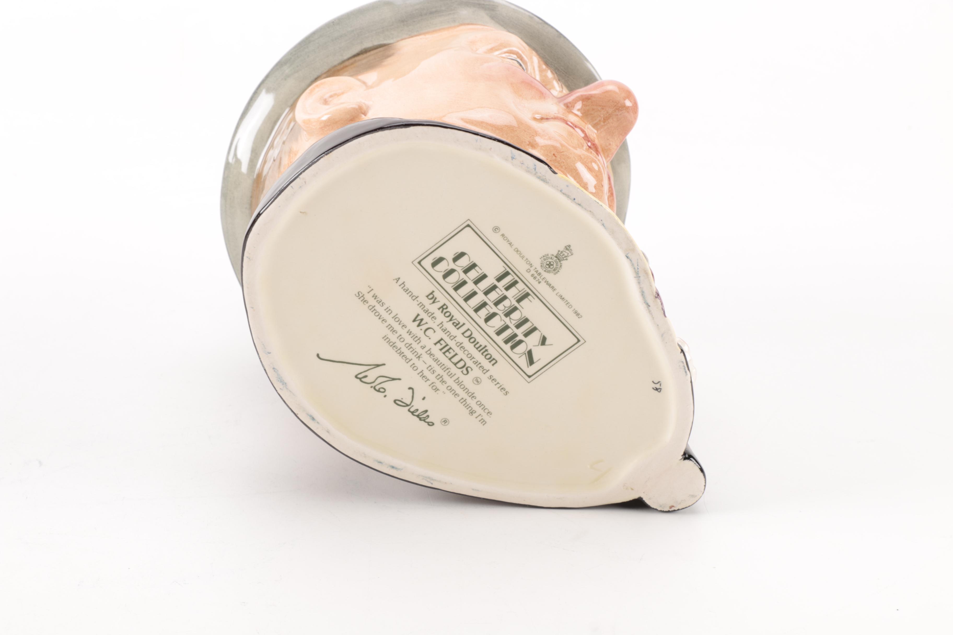 Royal Doulton Toby Jugs From The Celebrity Collection