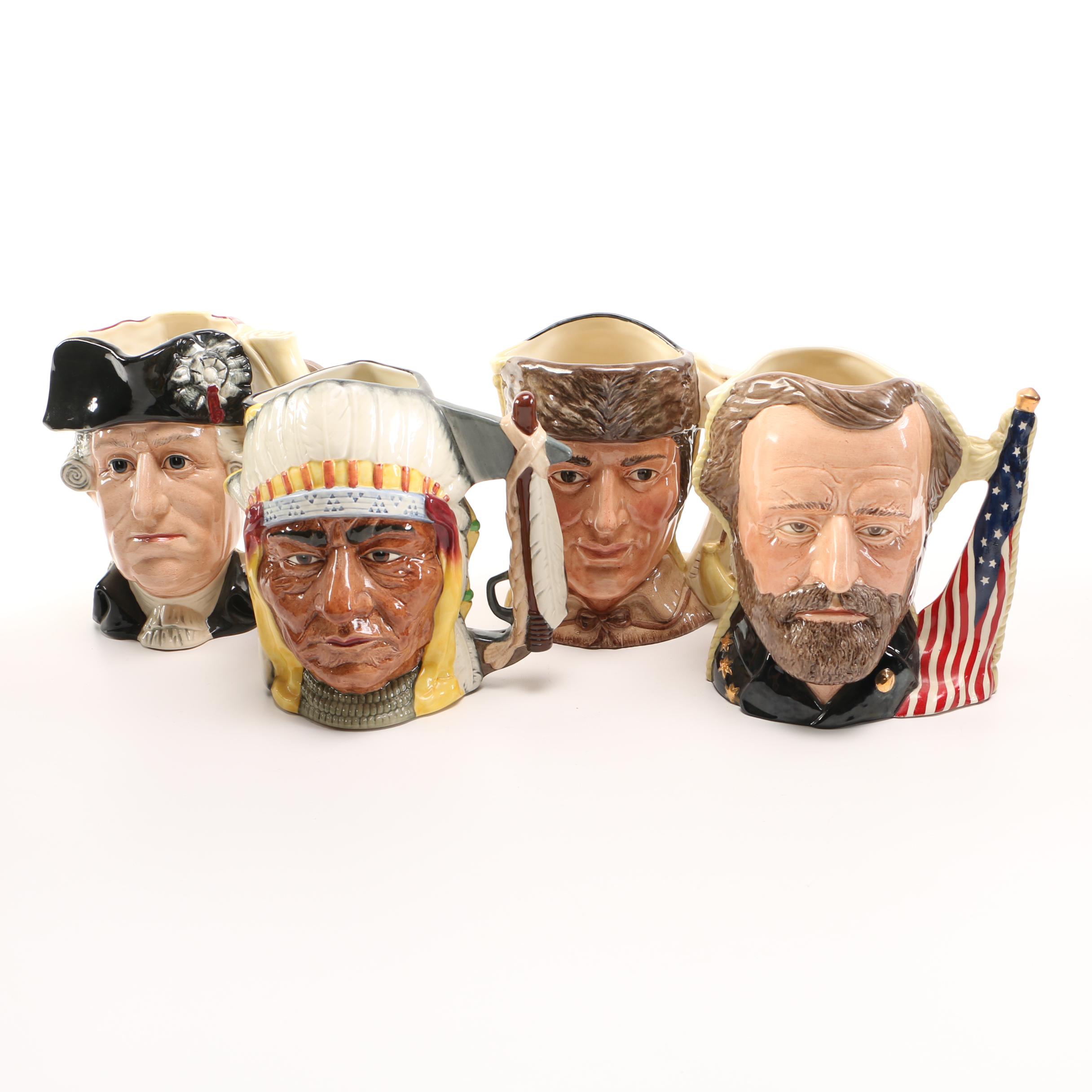 The Antagonists' Collection Royal Doulton Toby Mugs