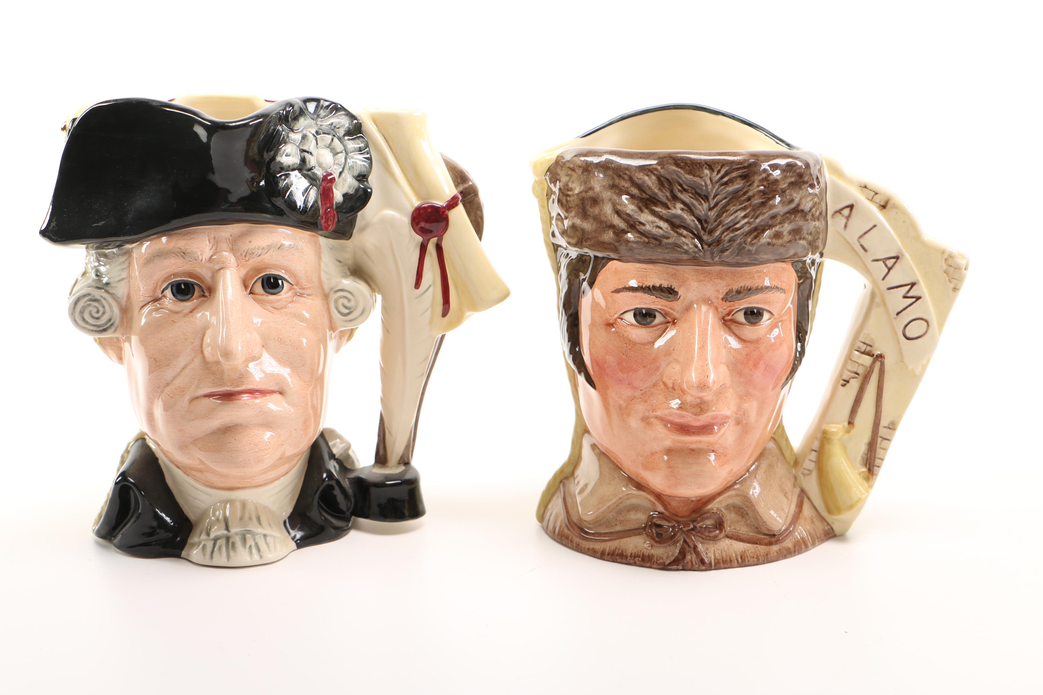 The Antagonists' Collection Royal Doulton Toby Mugs