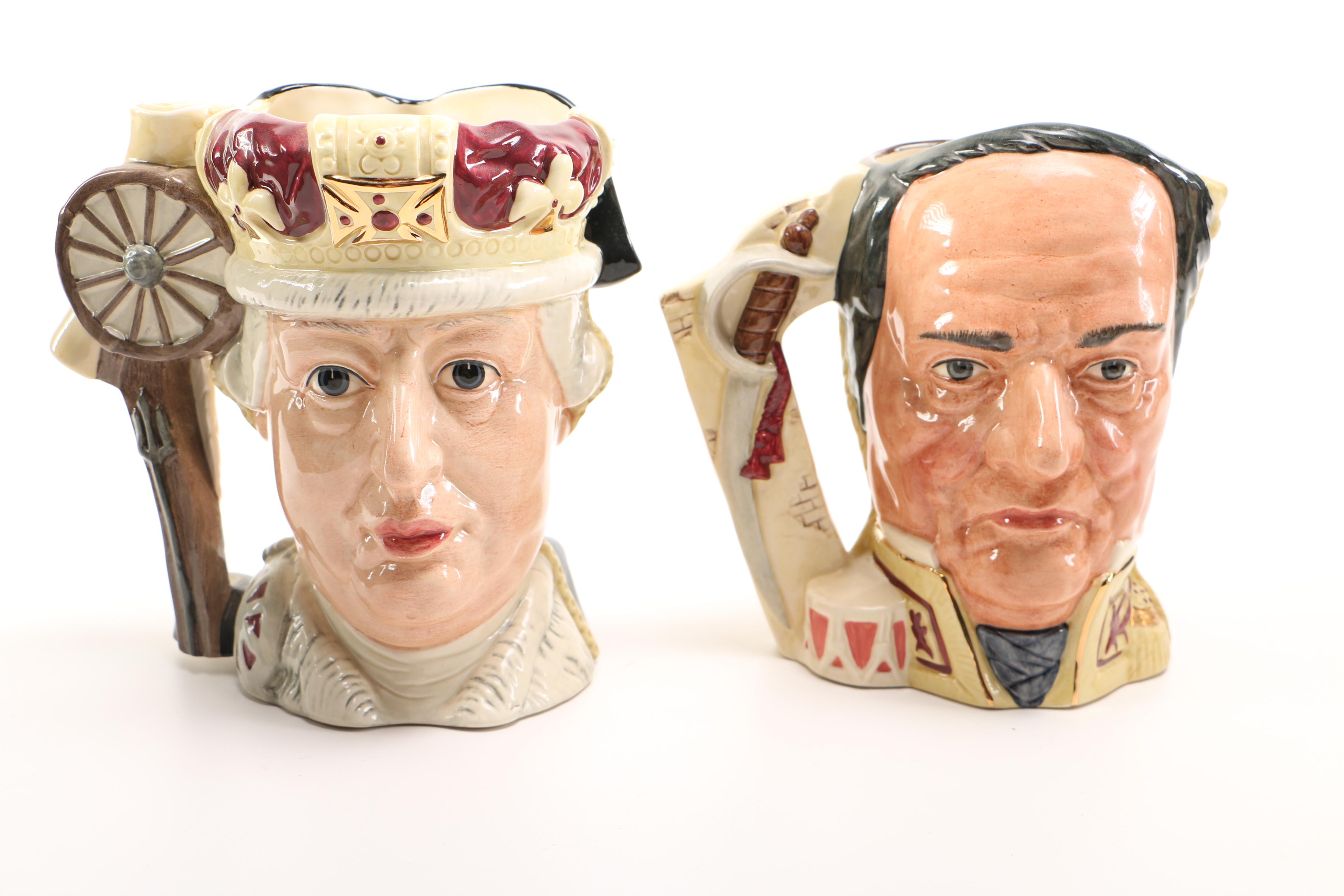 The Antagonists' Collection Royal Doulton Toby Mugs