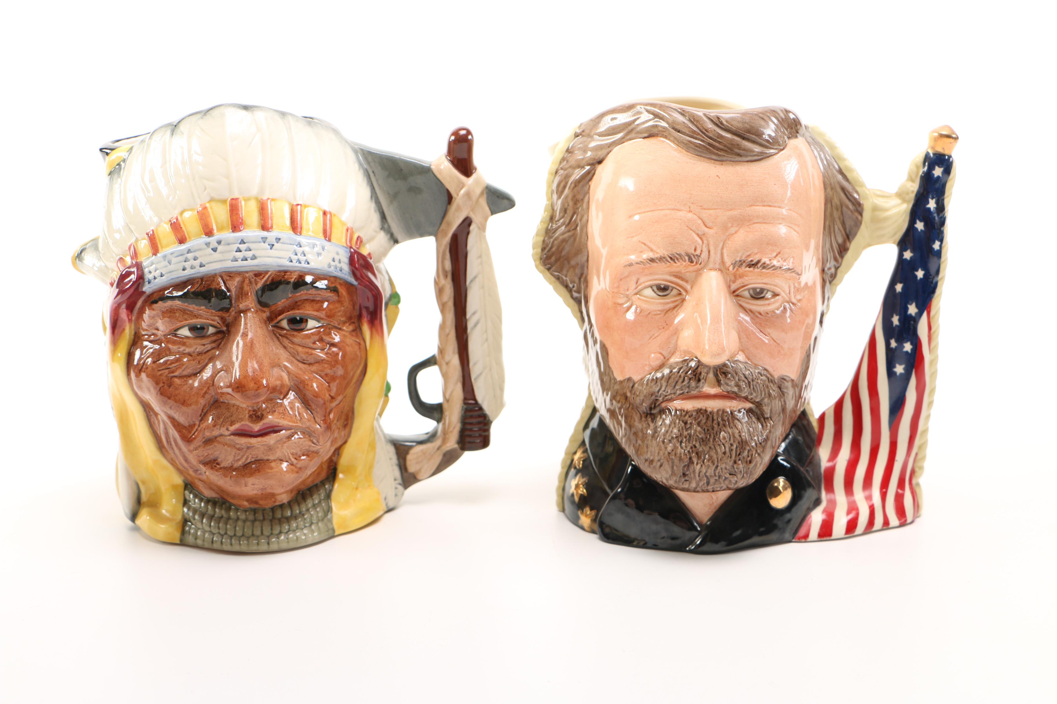 The Antagonists' Collection Royal Doulton Toby Mugs