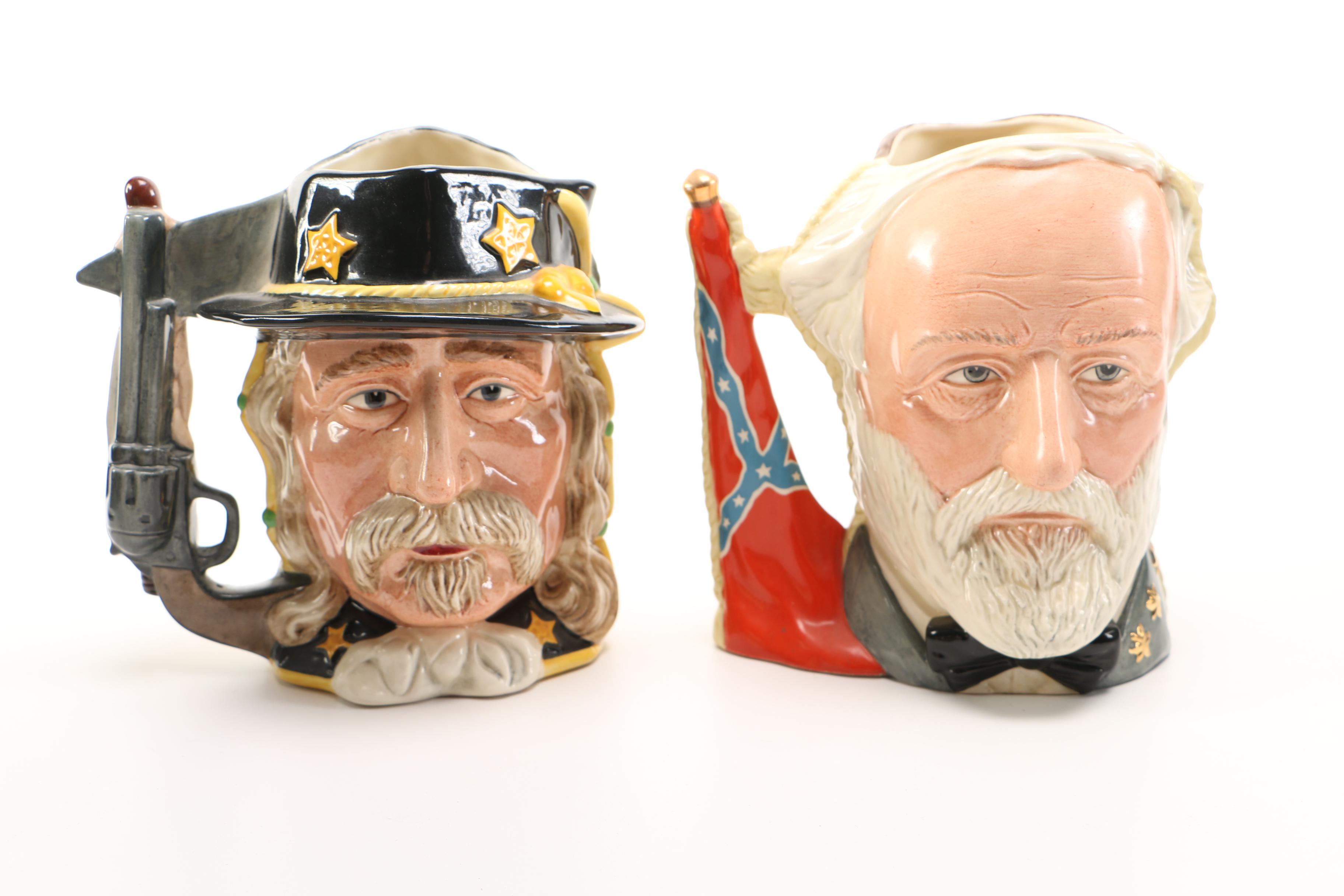 The Antagonists' Collection Royal Doulton Toby Mugs