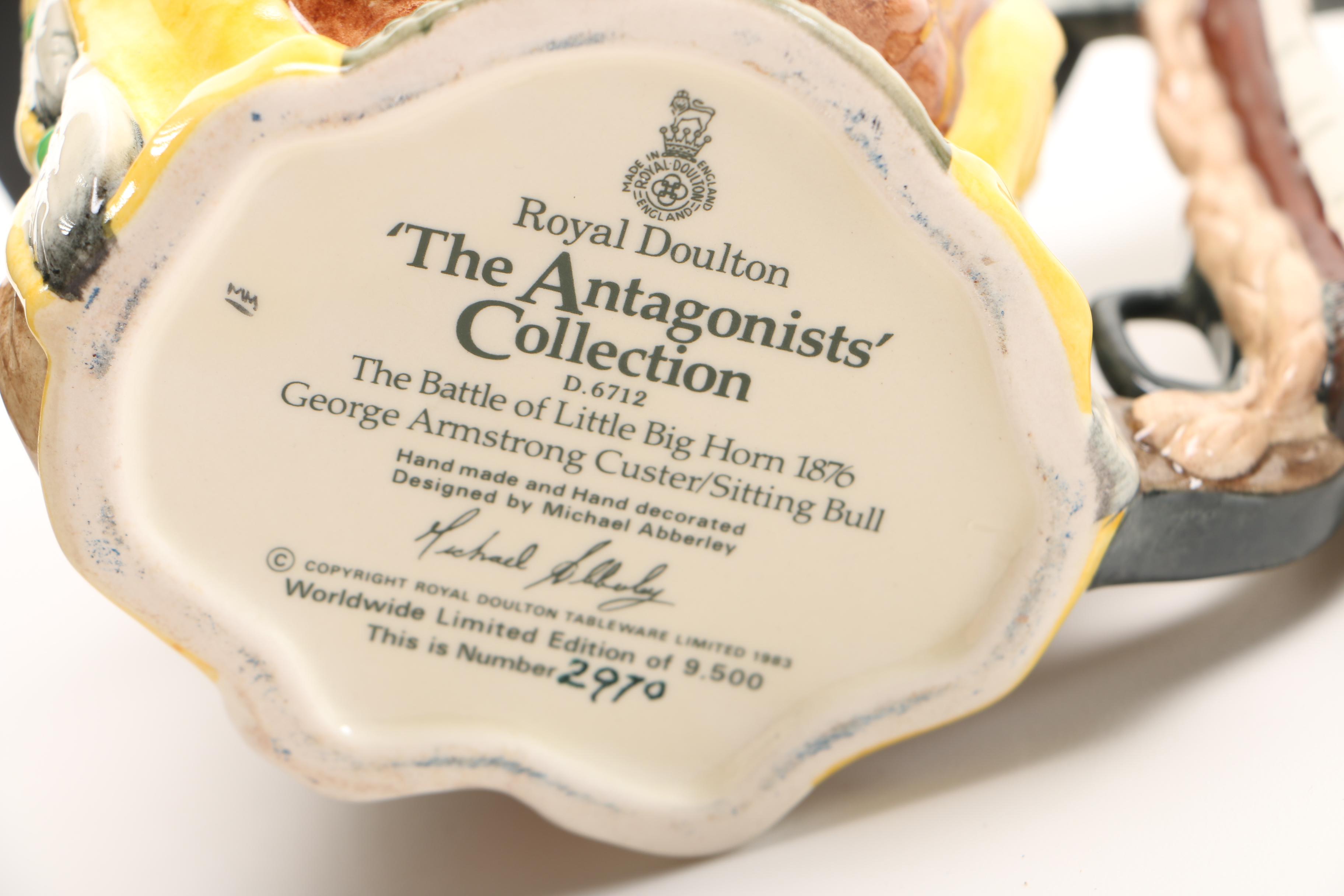 The Antagonists' Collection Royal Doulton Toby Mugs