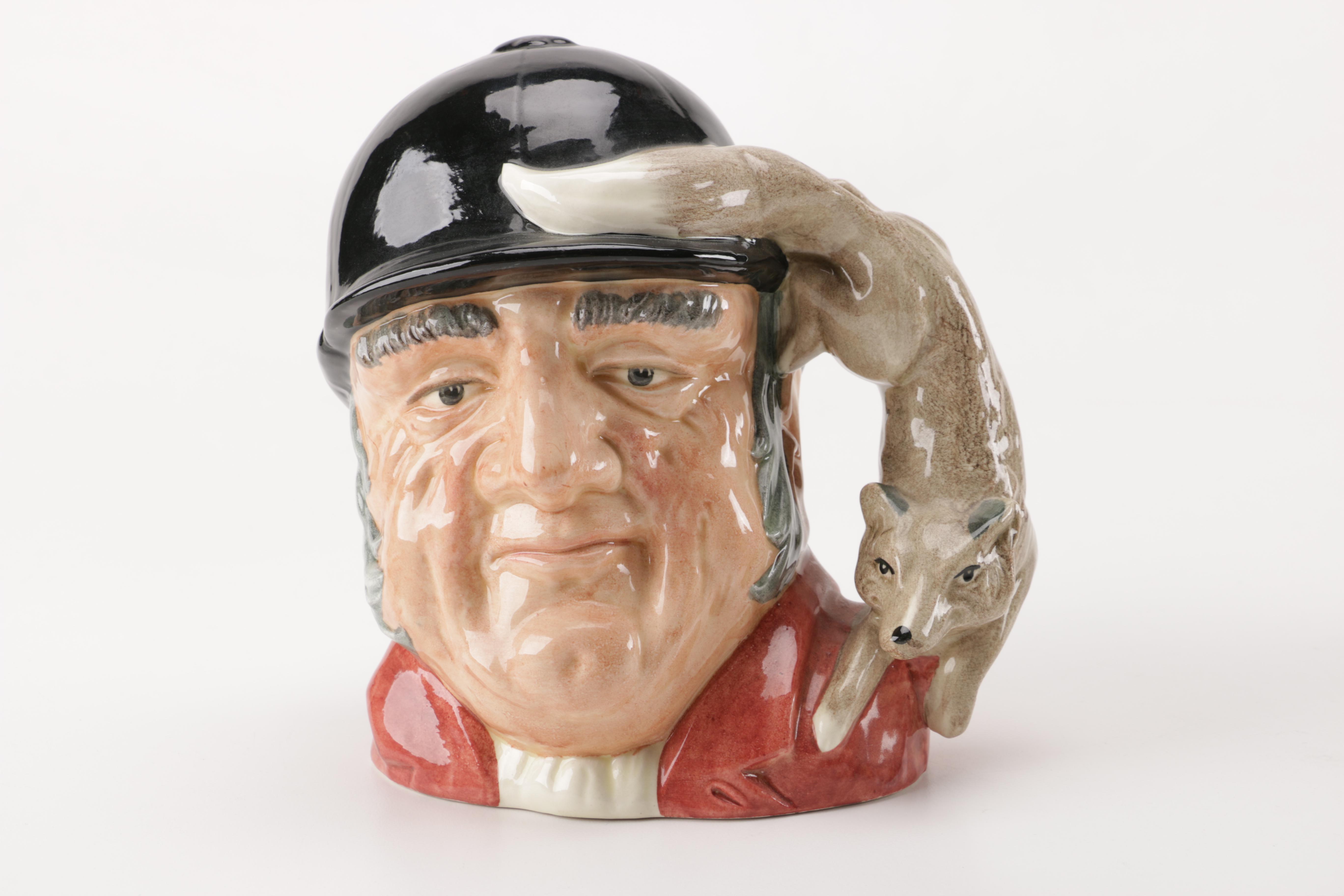 Five Royal Doulton Toby Jugs of Various Professionals