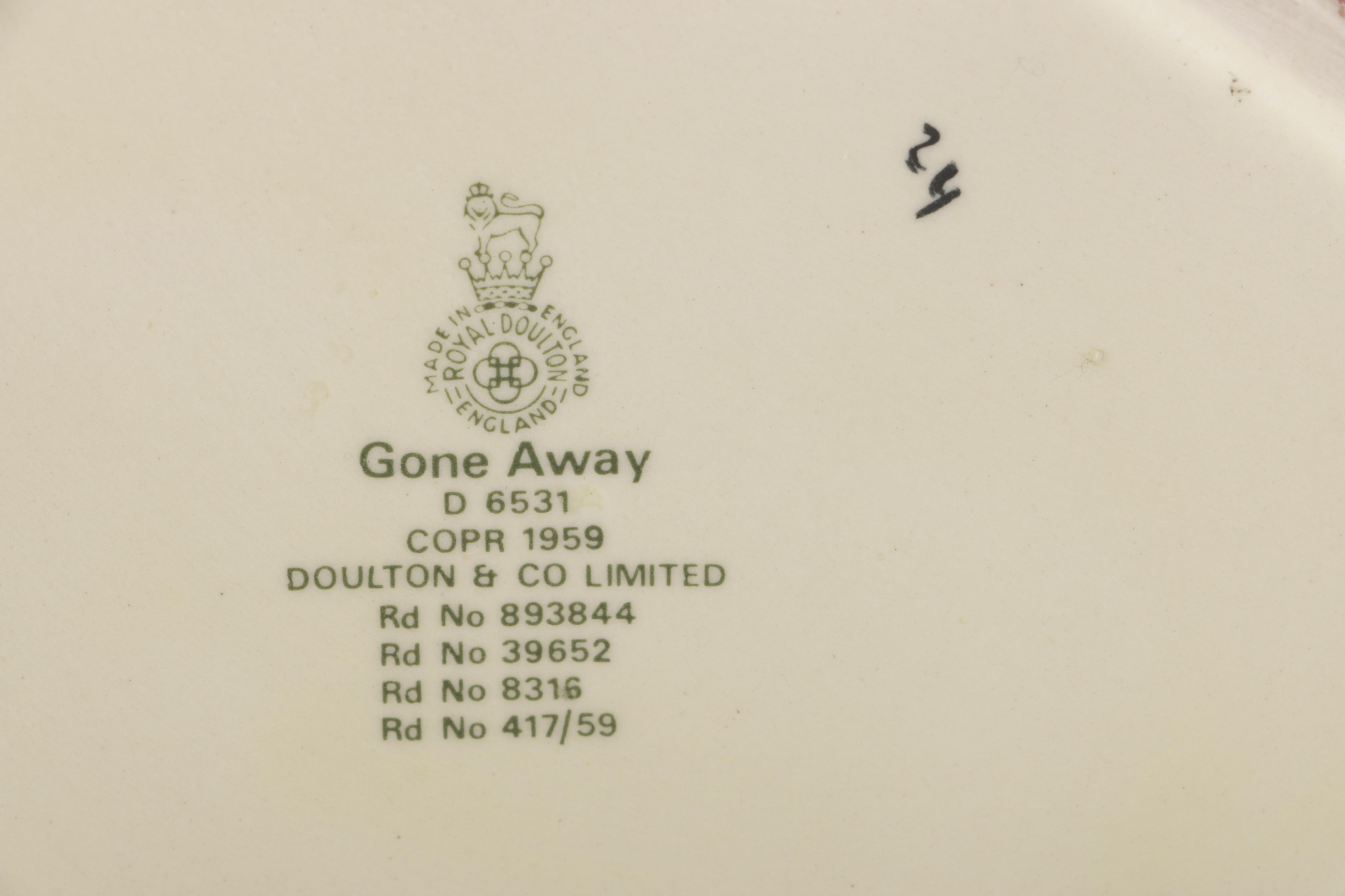 Five Royal Doulton Toby Jugs of Various Professionals