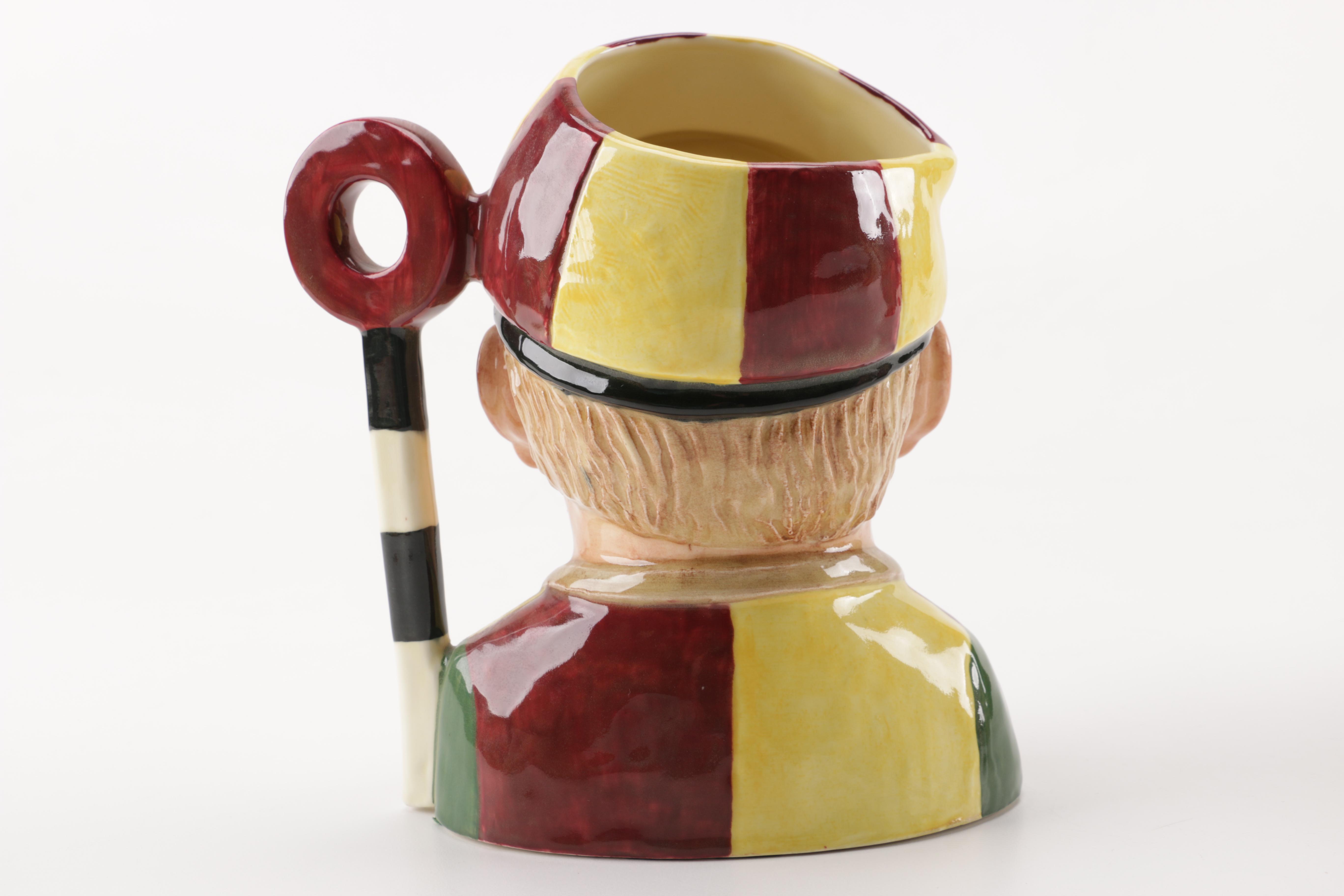 Five Royal Doulton Toby Jugs of Various Professionals