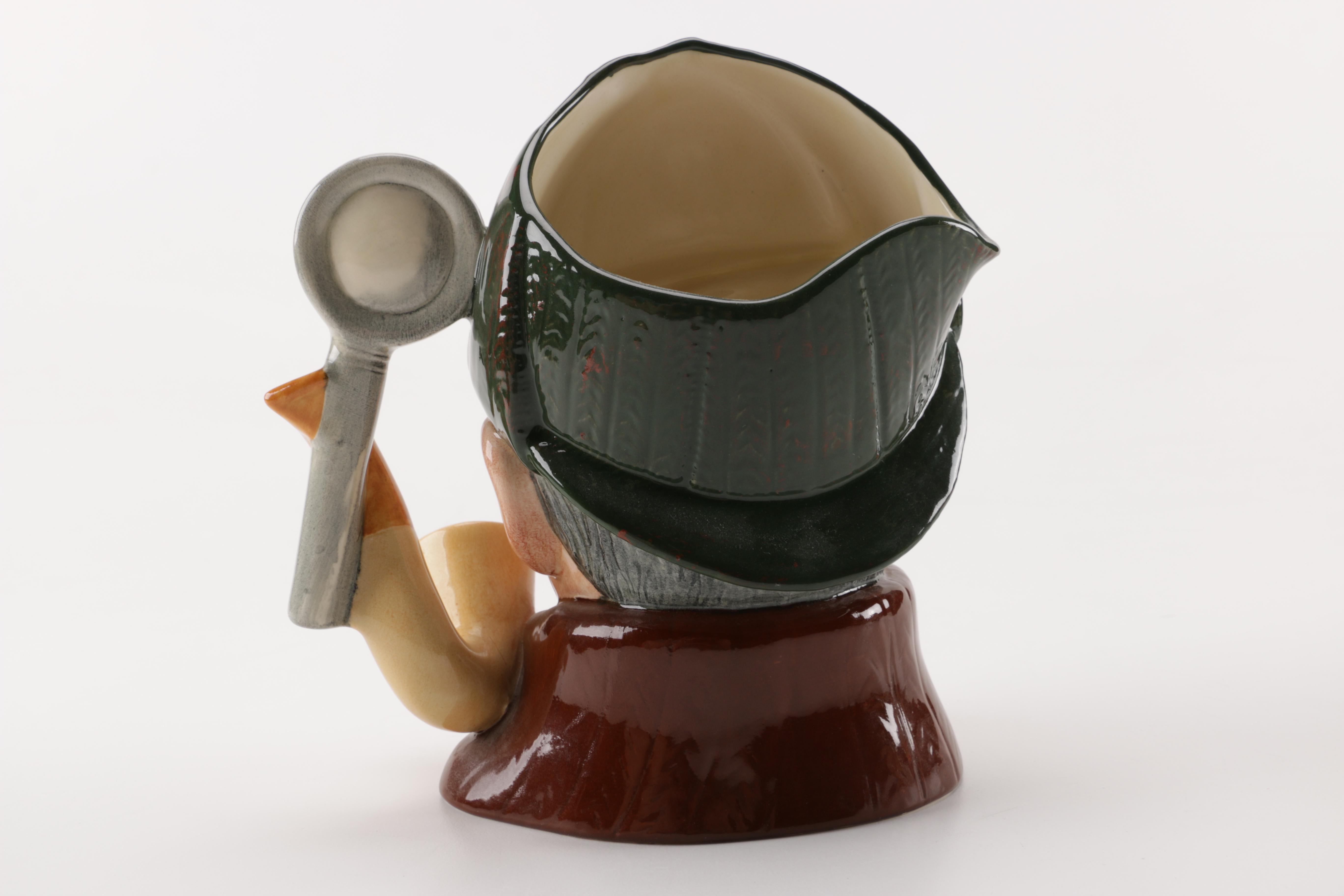 Five Royal Doulton Toby Jugs of Various Professionals