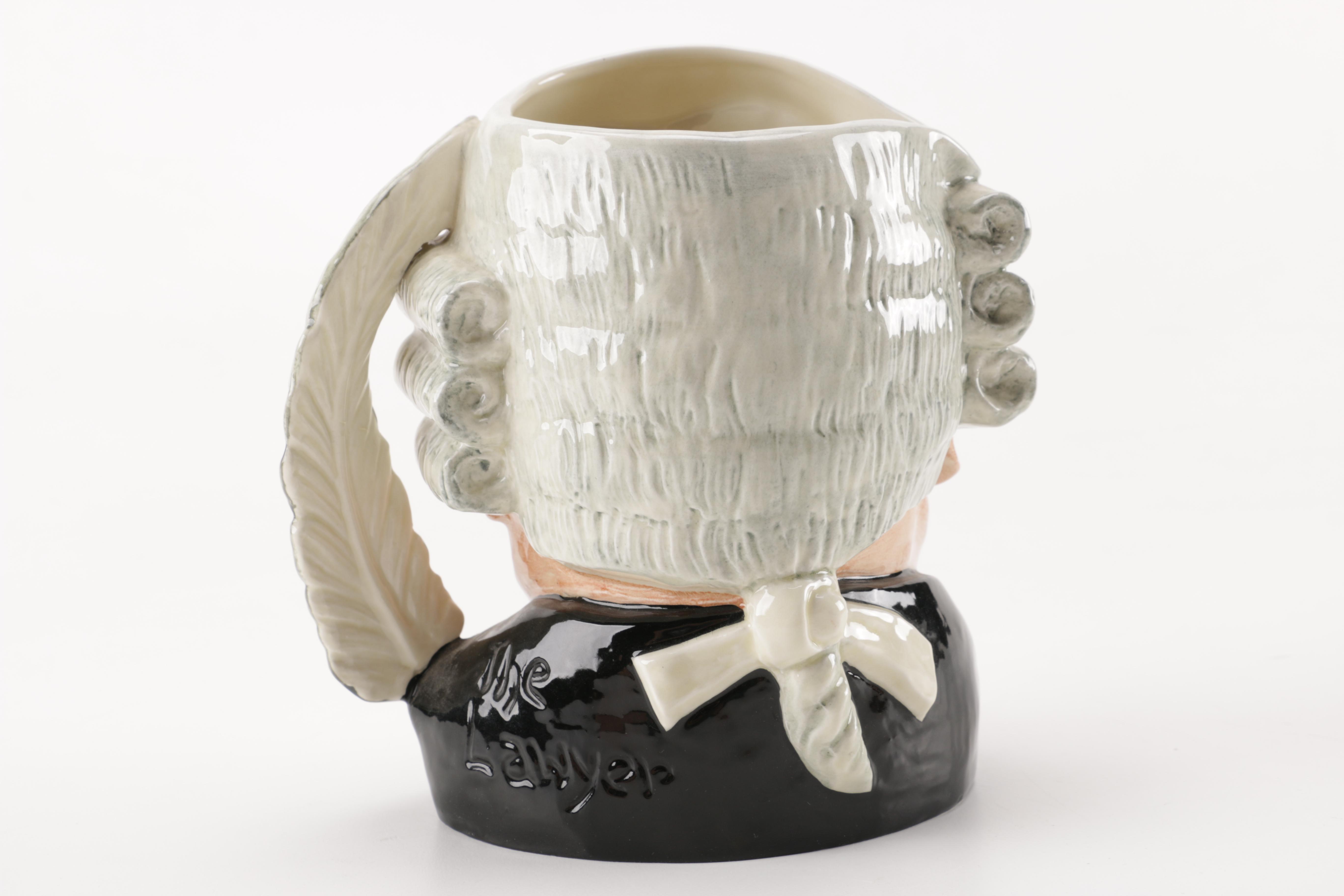 Five Royal Doulton Toby Jugs of Various Professionals