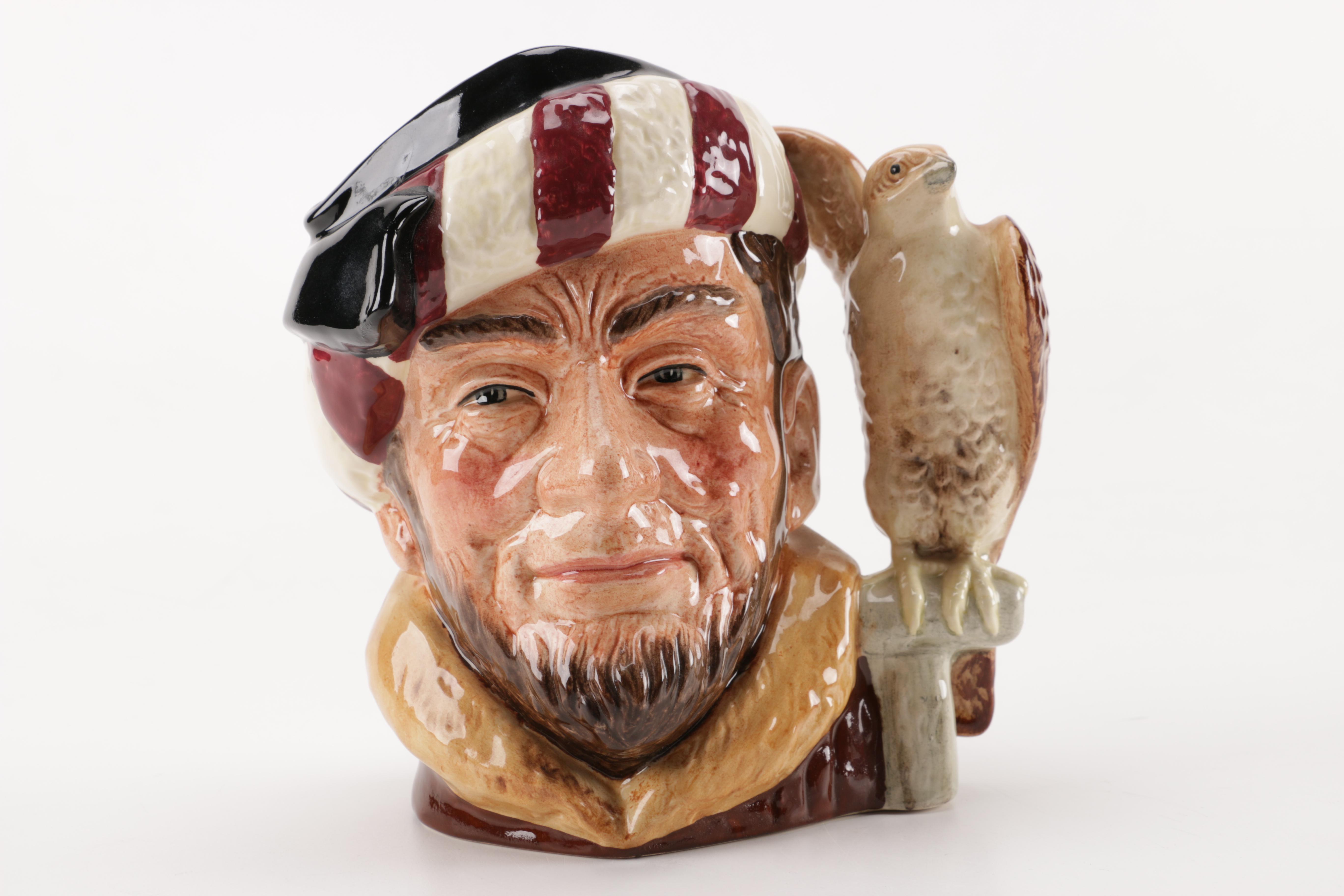 Five Royal Doulton Toby Jugs of Various Professionals