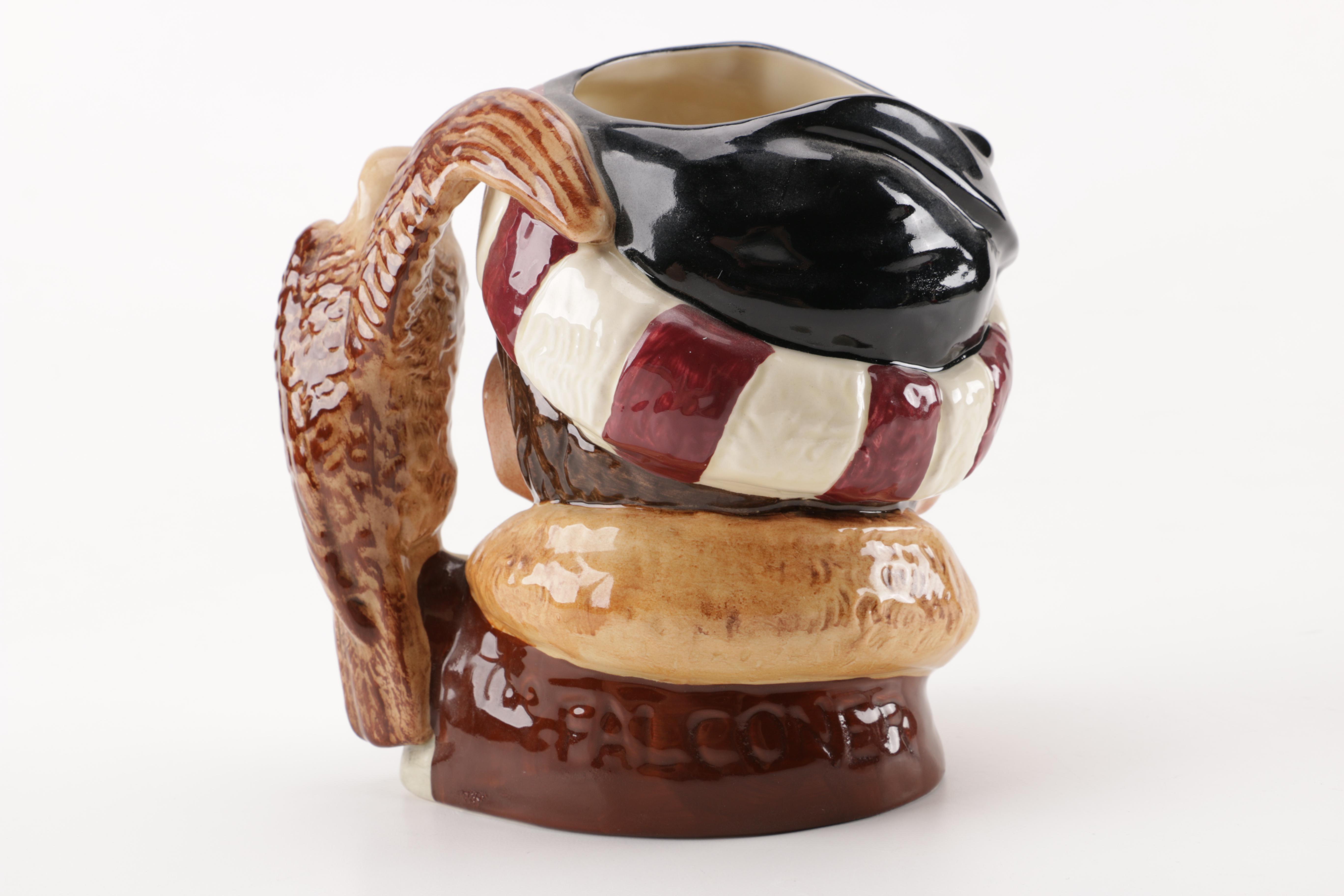 Five Royal Doulton Toby Jugs of Various Professionals