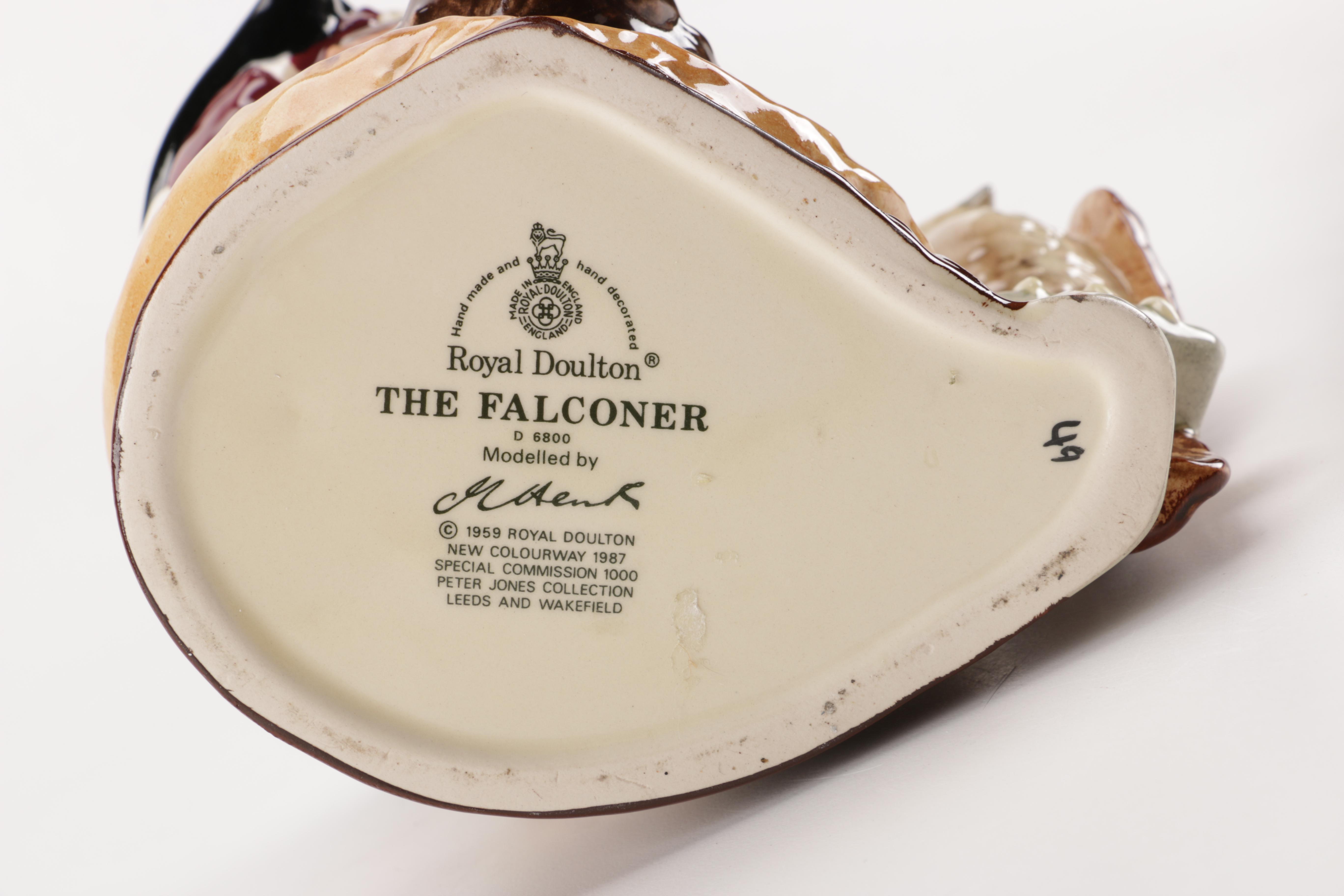 Five Royal Doulton Toby Jugs of Various Professionals