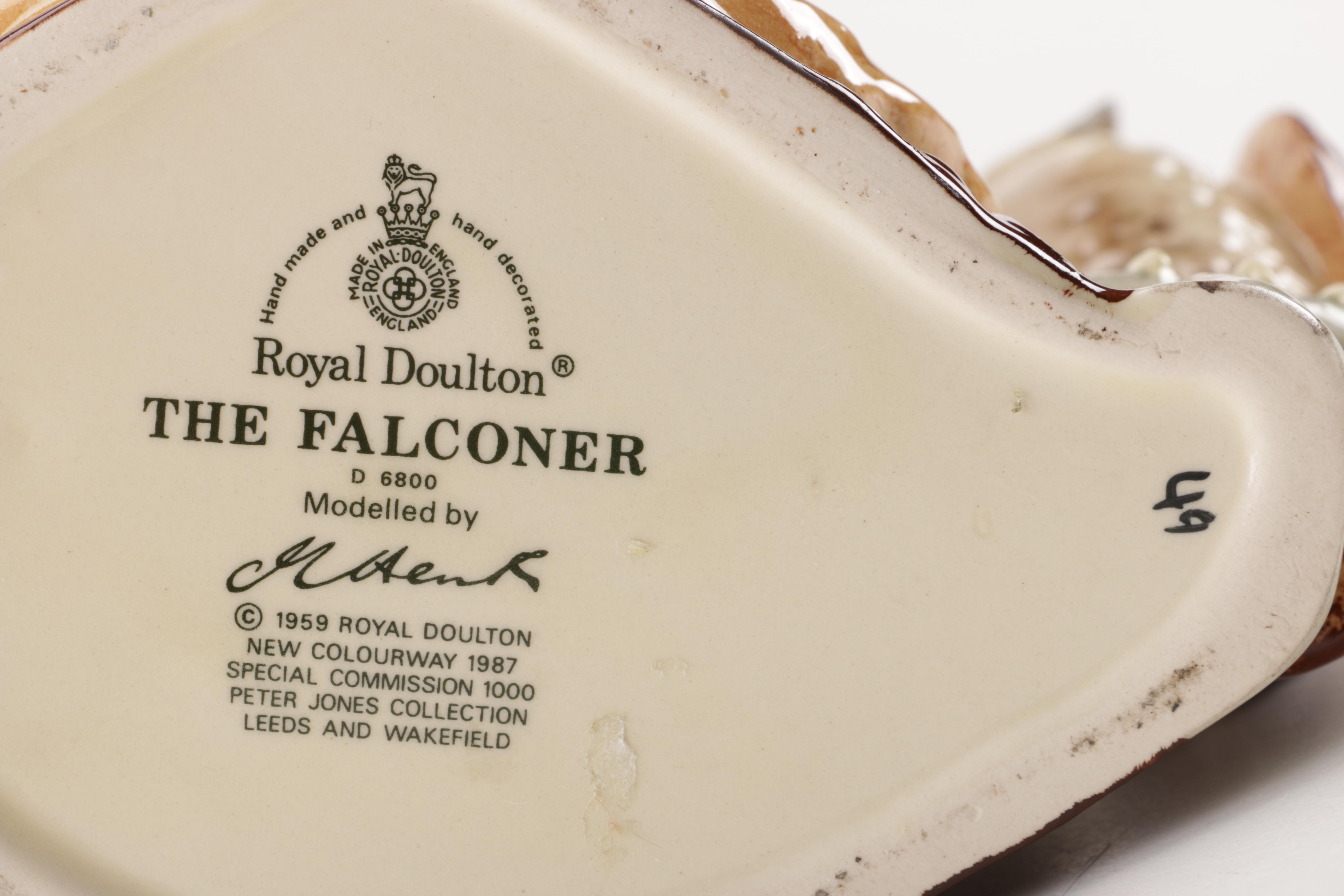 Five Royal Doulton Toby Jugs of Various Professionals