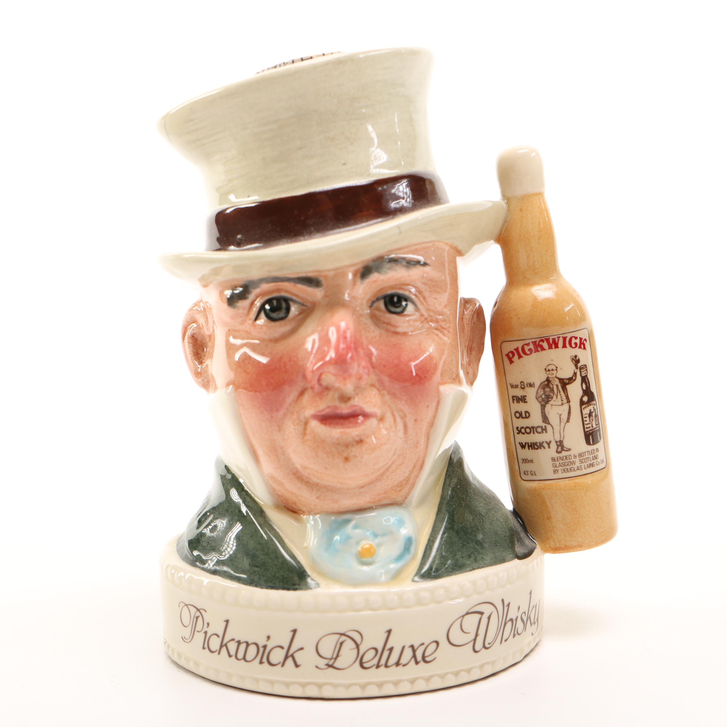 Collection of Figural Cups Including Royal Doulton Toby Mugs