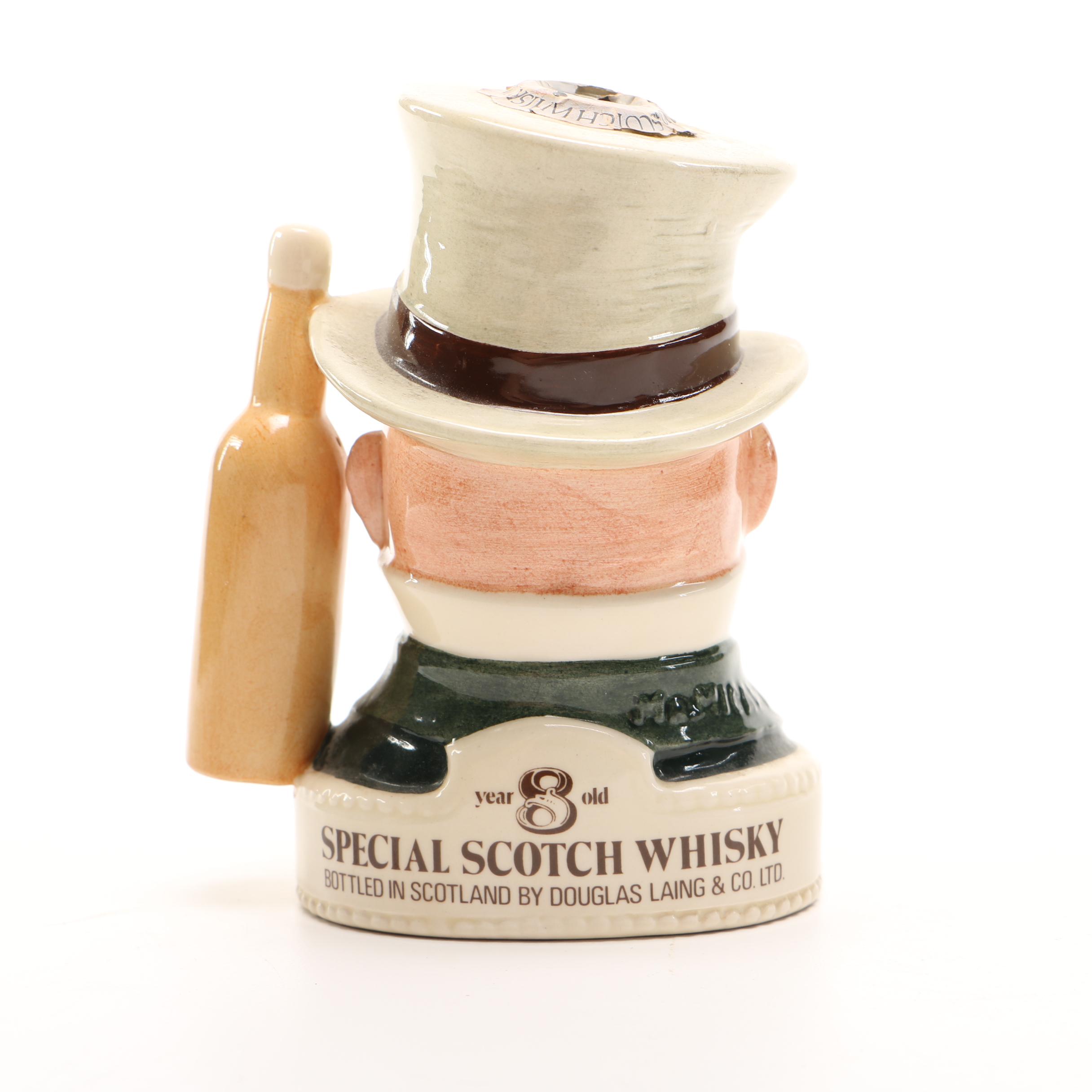 Collection of Figural Cups Including Royal Doulton Toby Mugs