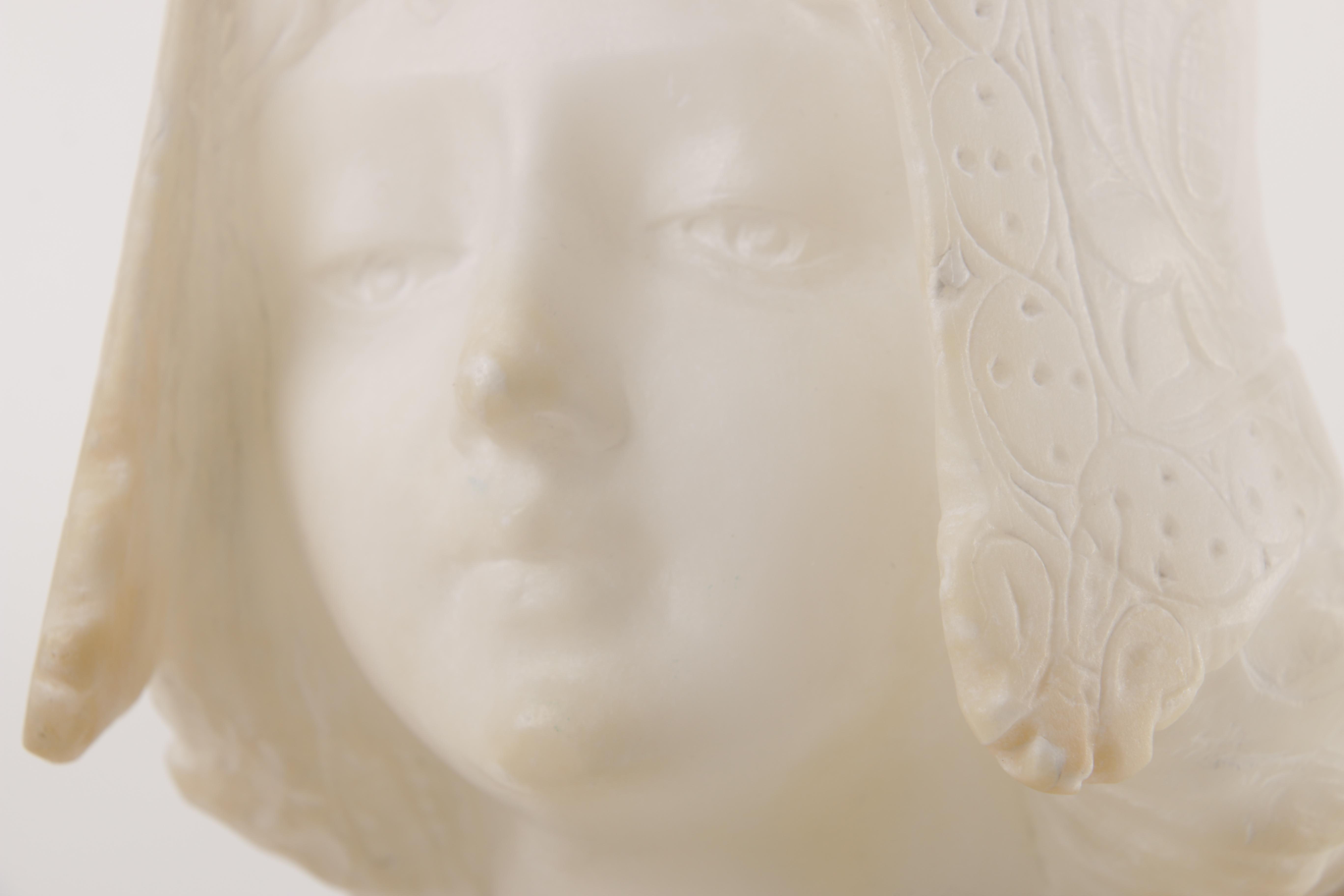 Ceramic Bust of a Female