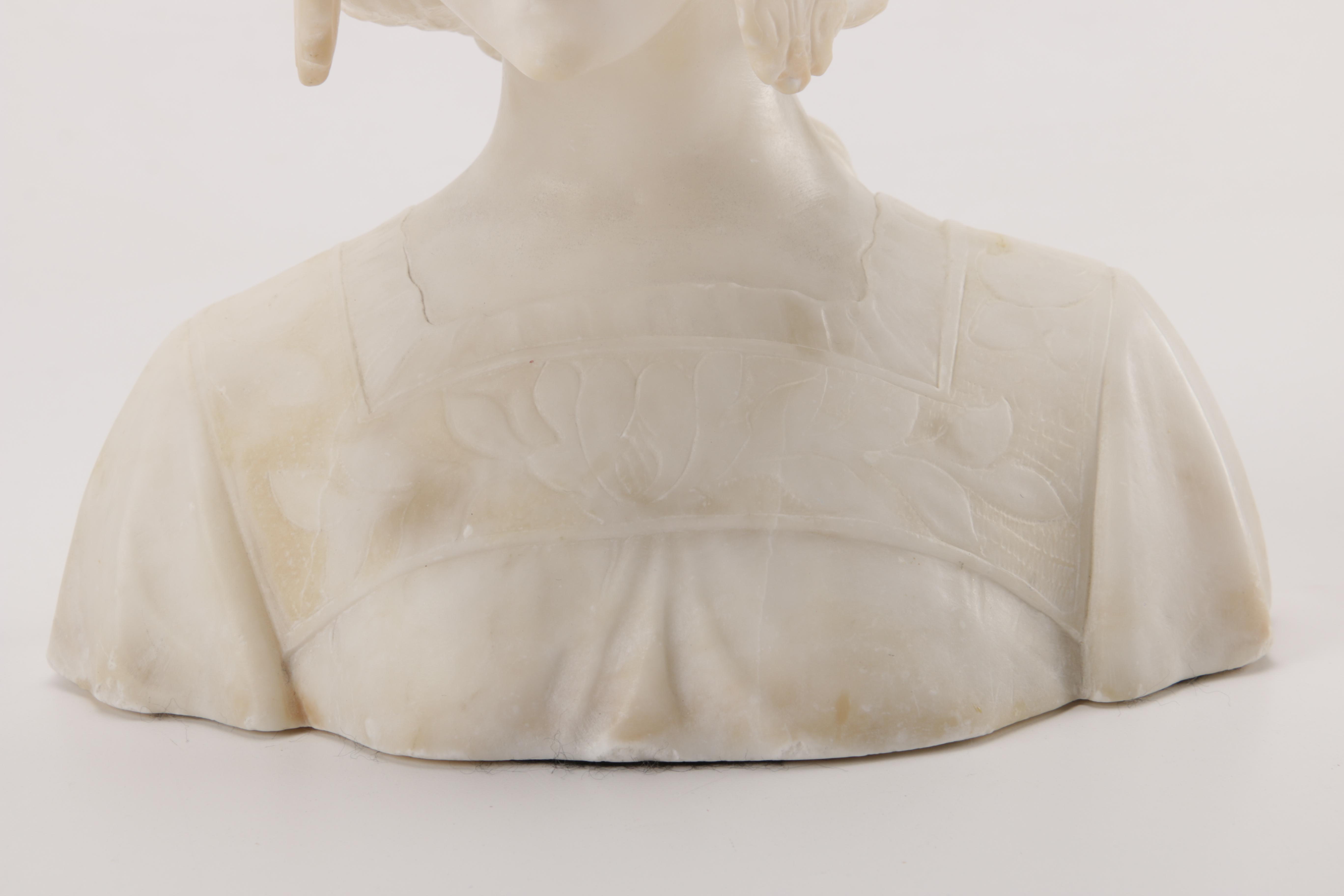 Ceramic Bust of a Female