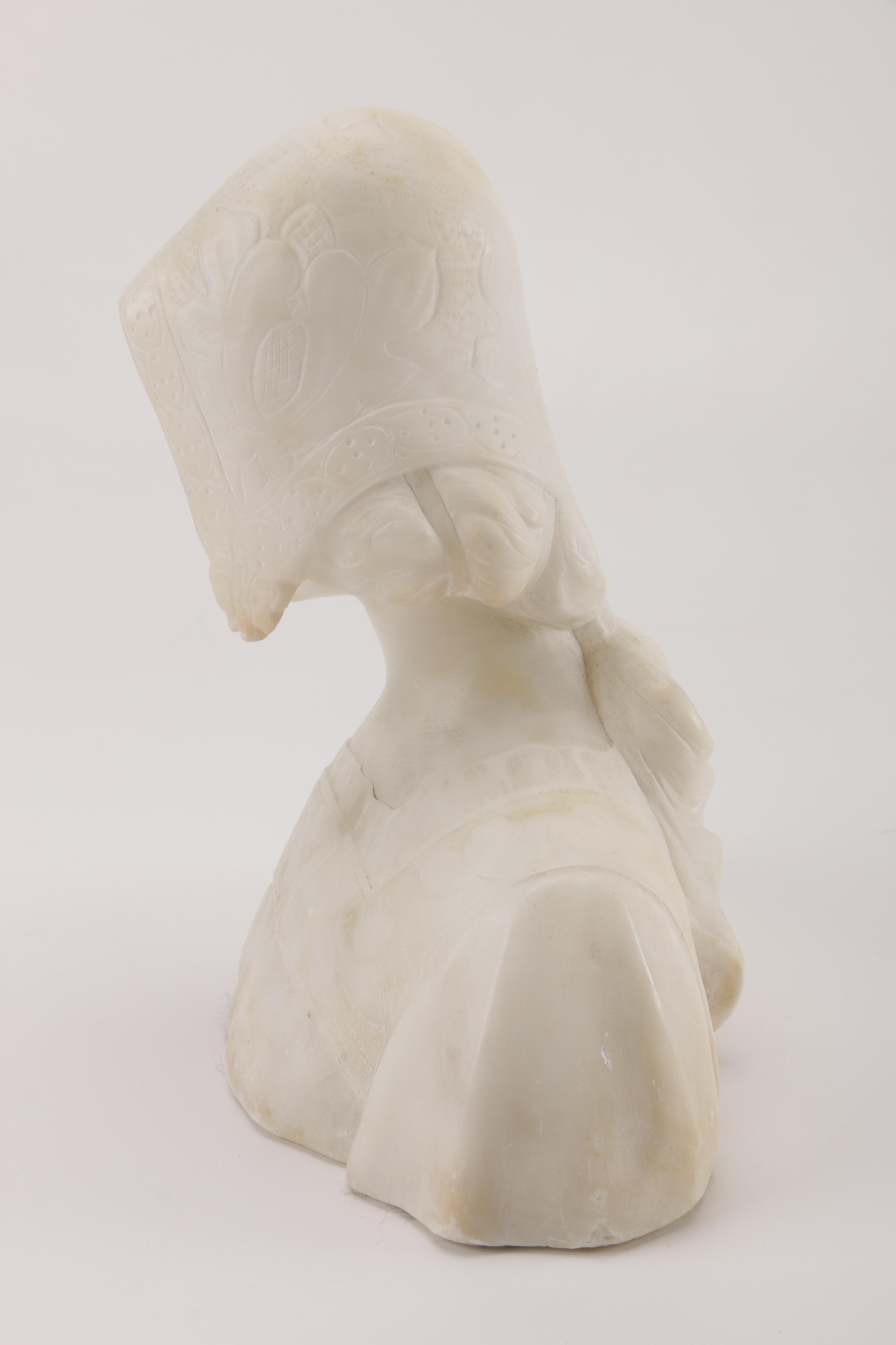 Ceramic Bust of a Female