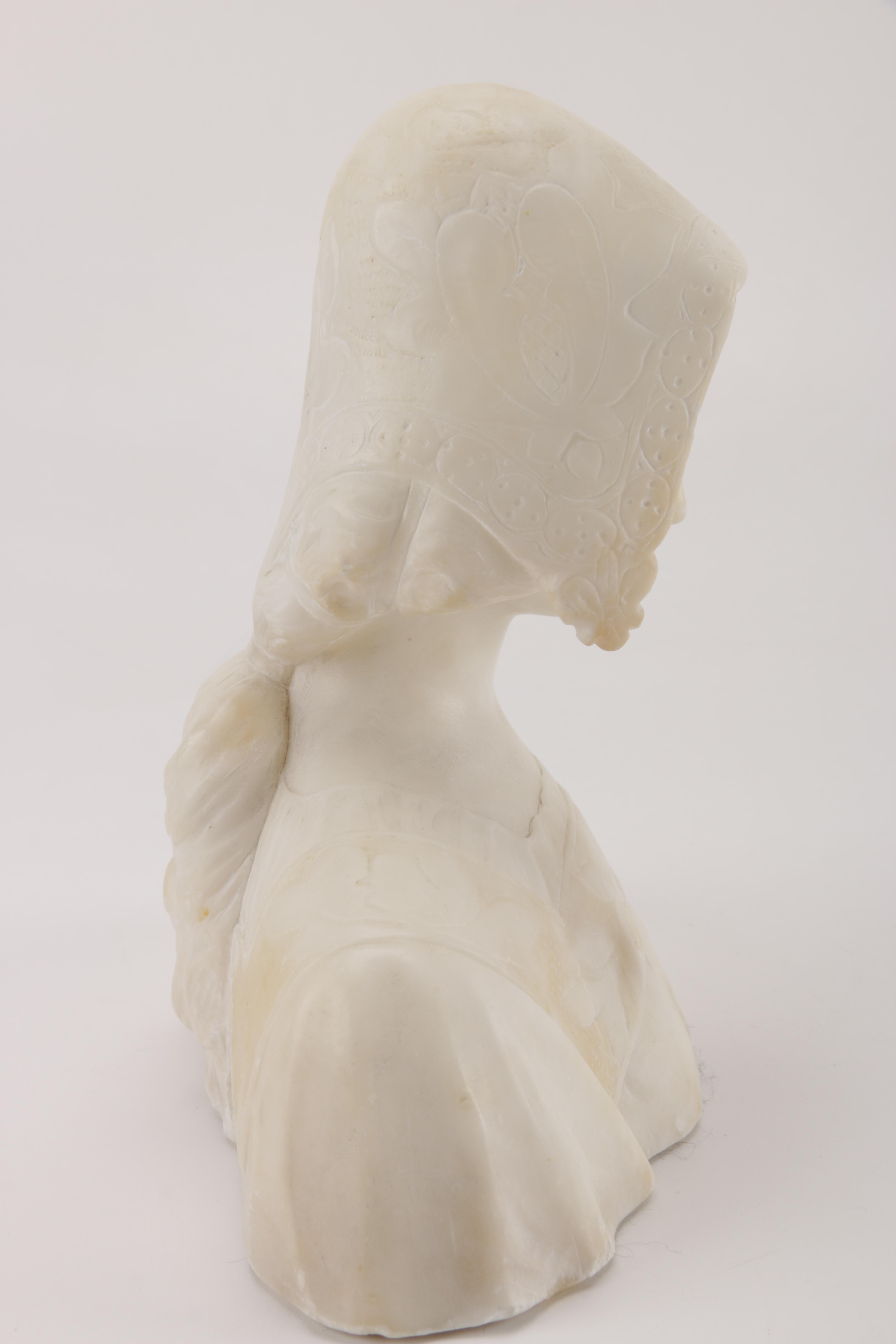 Ceramic Bust of a Female