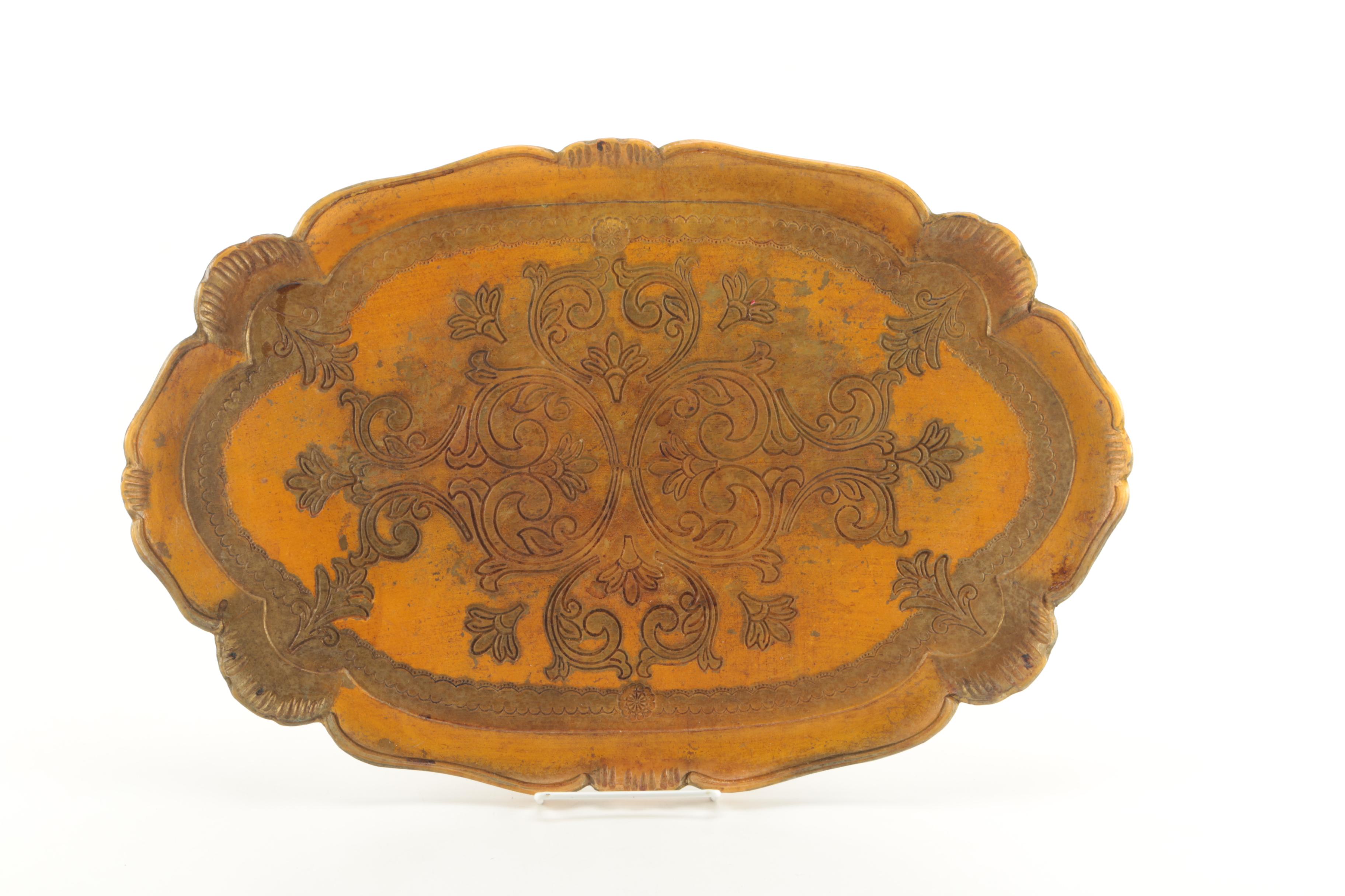 Assortment of Gold Tone Décor