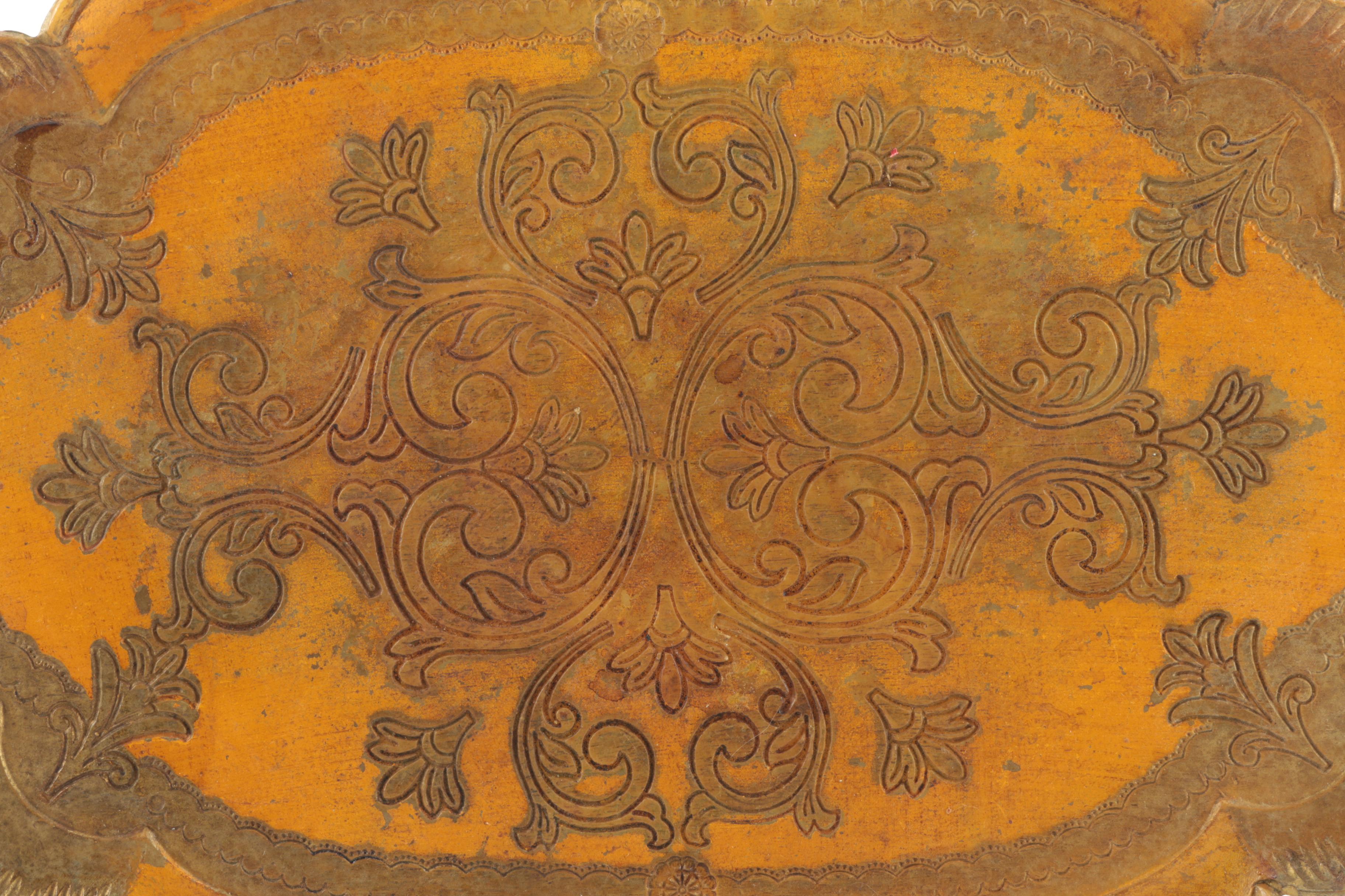 Assortment of Gold Tone Décor