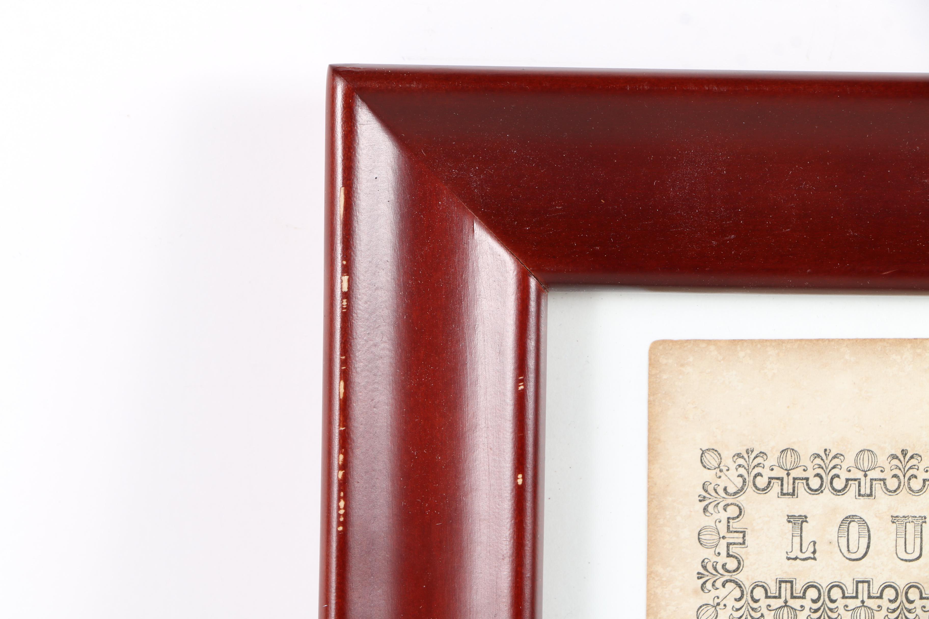 1856 Louisiana Map from "The American Lawyer"