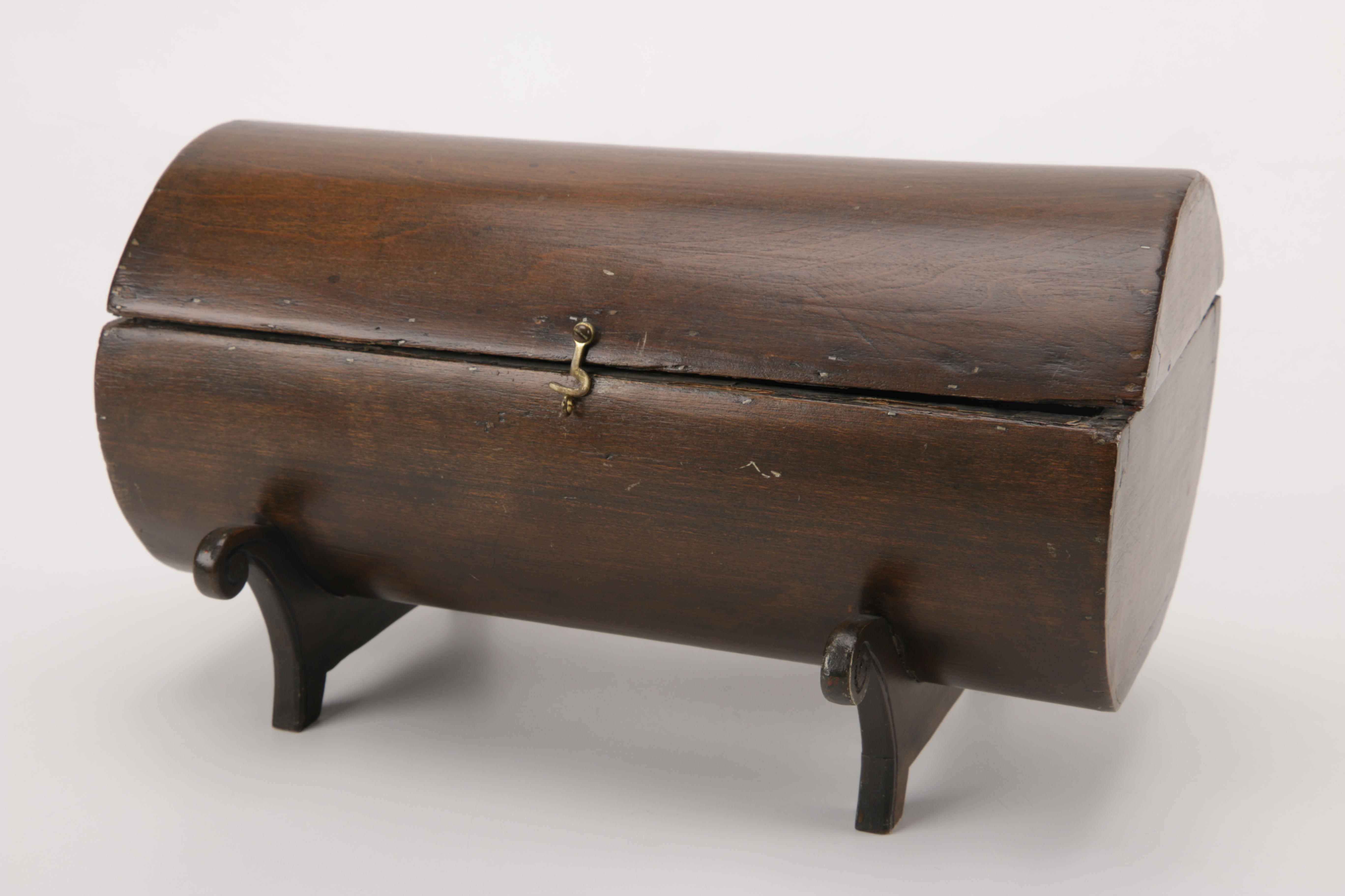 Antique Wooden Jewelry Box