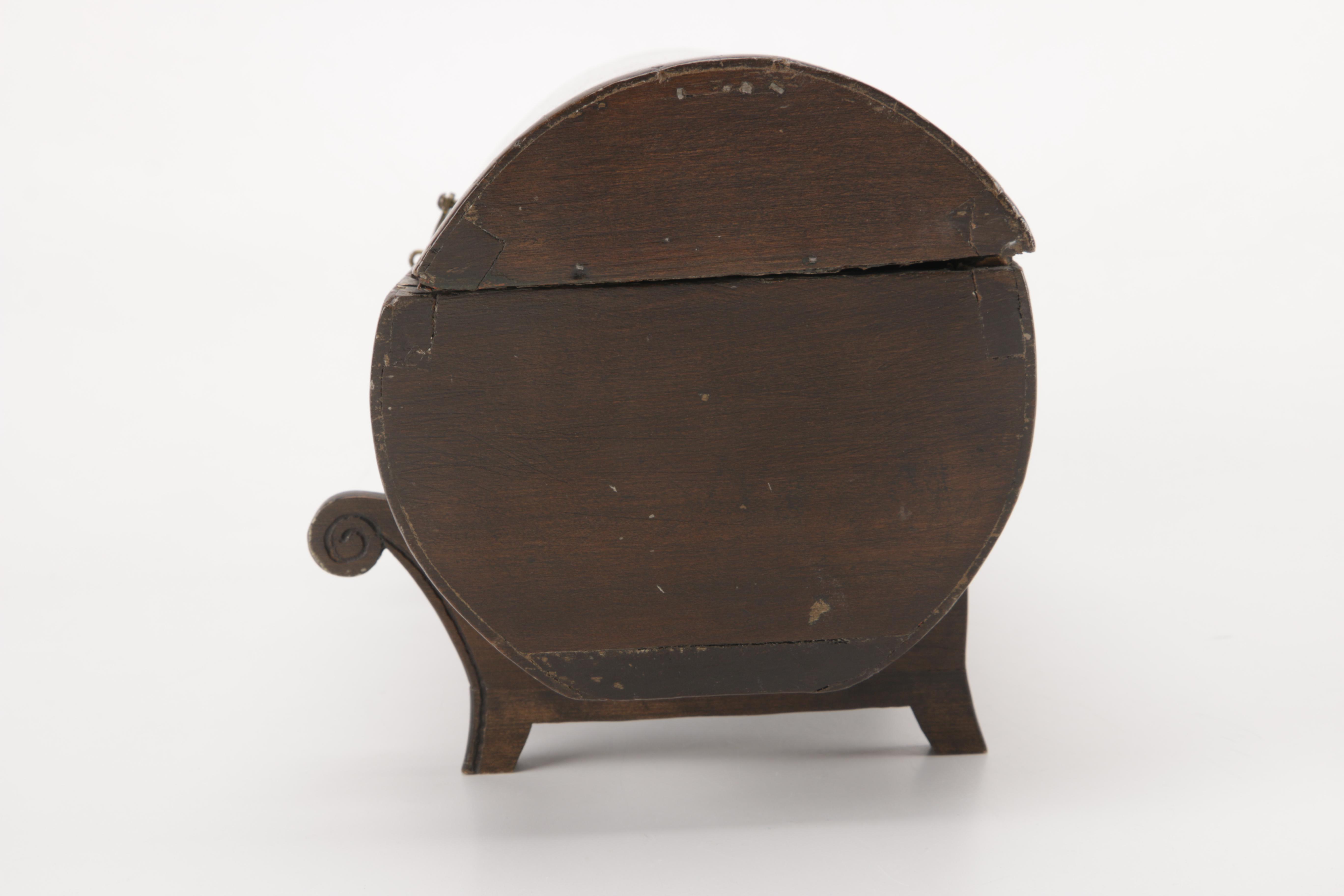 Antique Wooden Jewelry Box