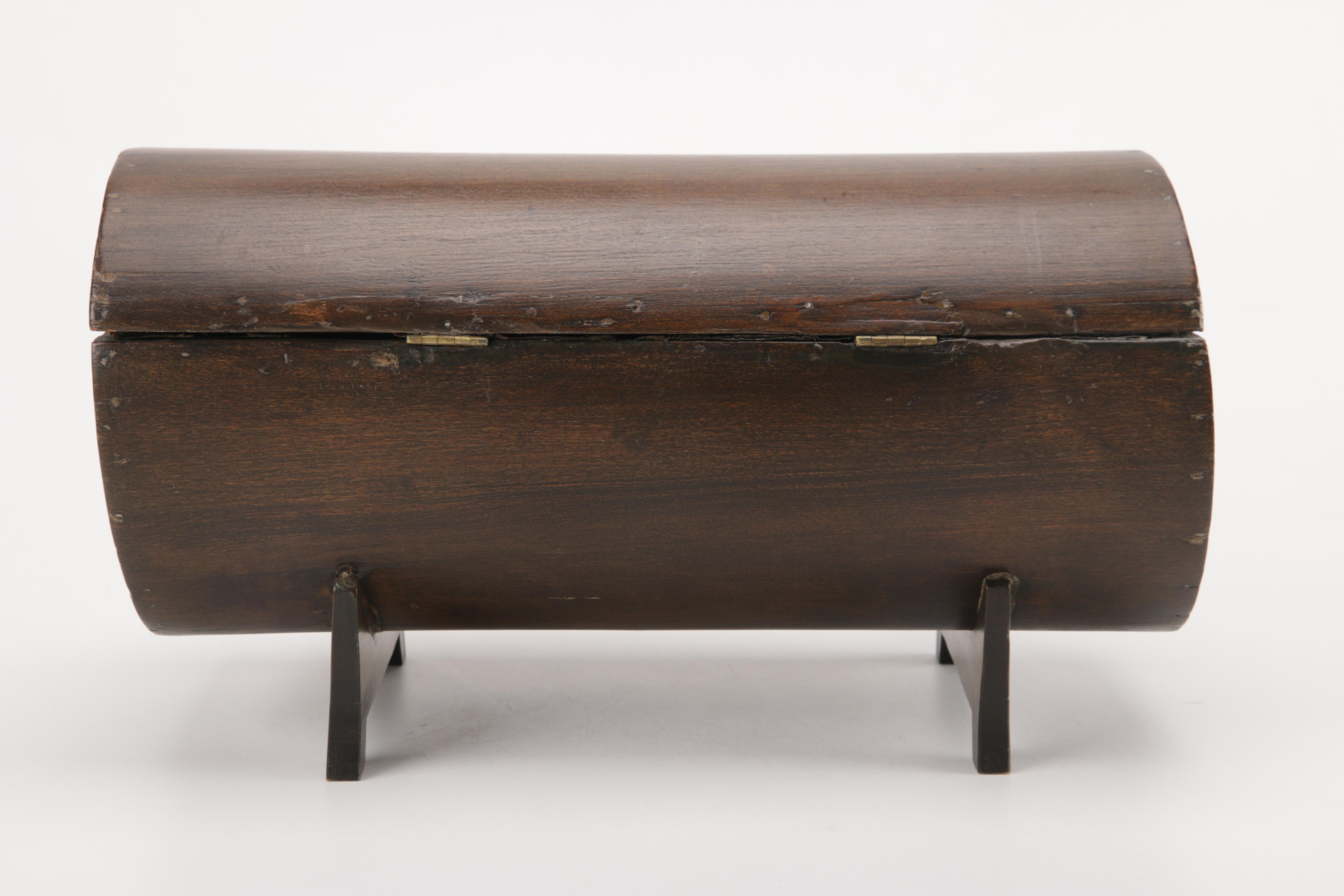 Antique Wooden Jewelry Box