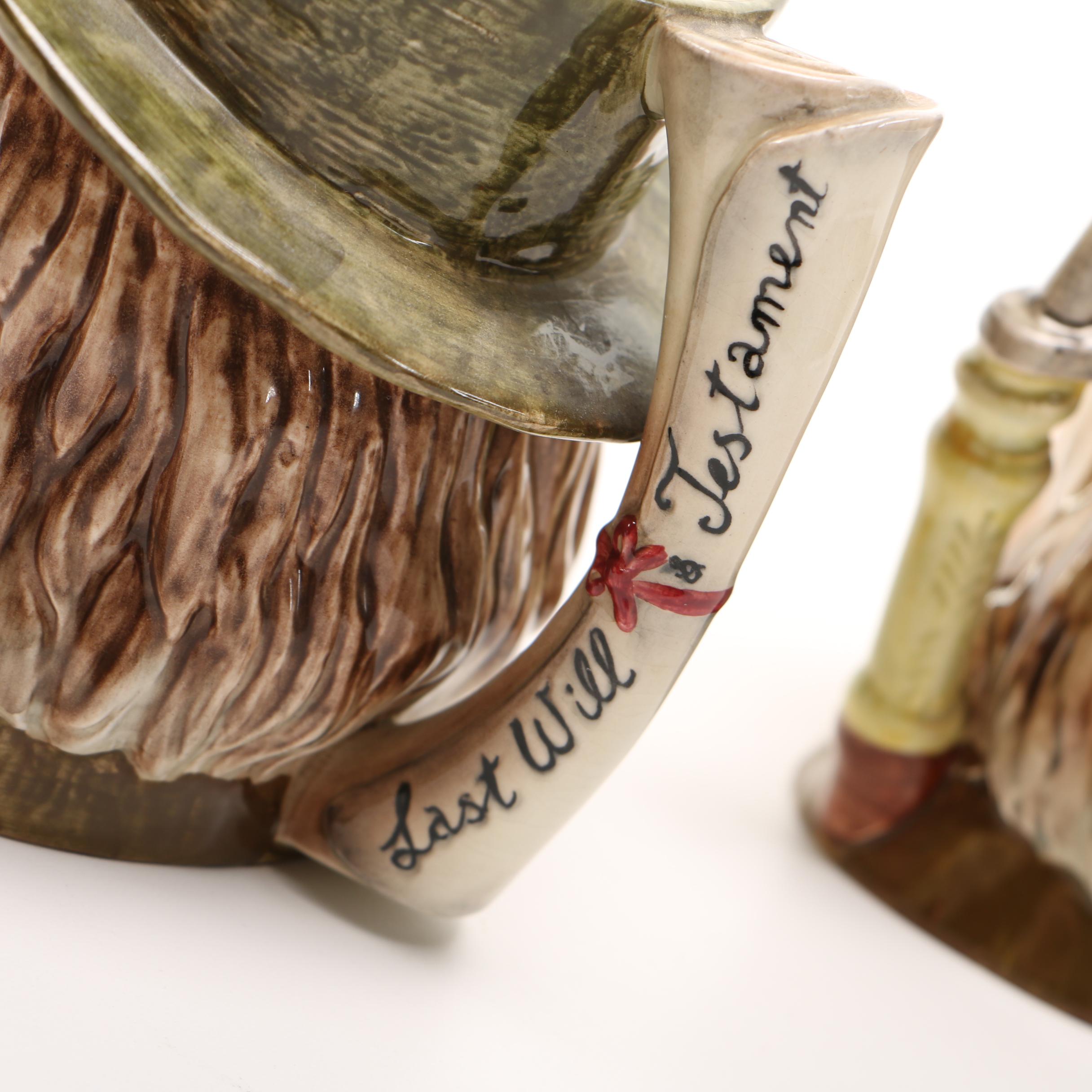 Character Mugs and Toby Mugs Including Royal Doulton