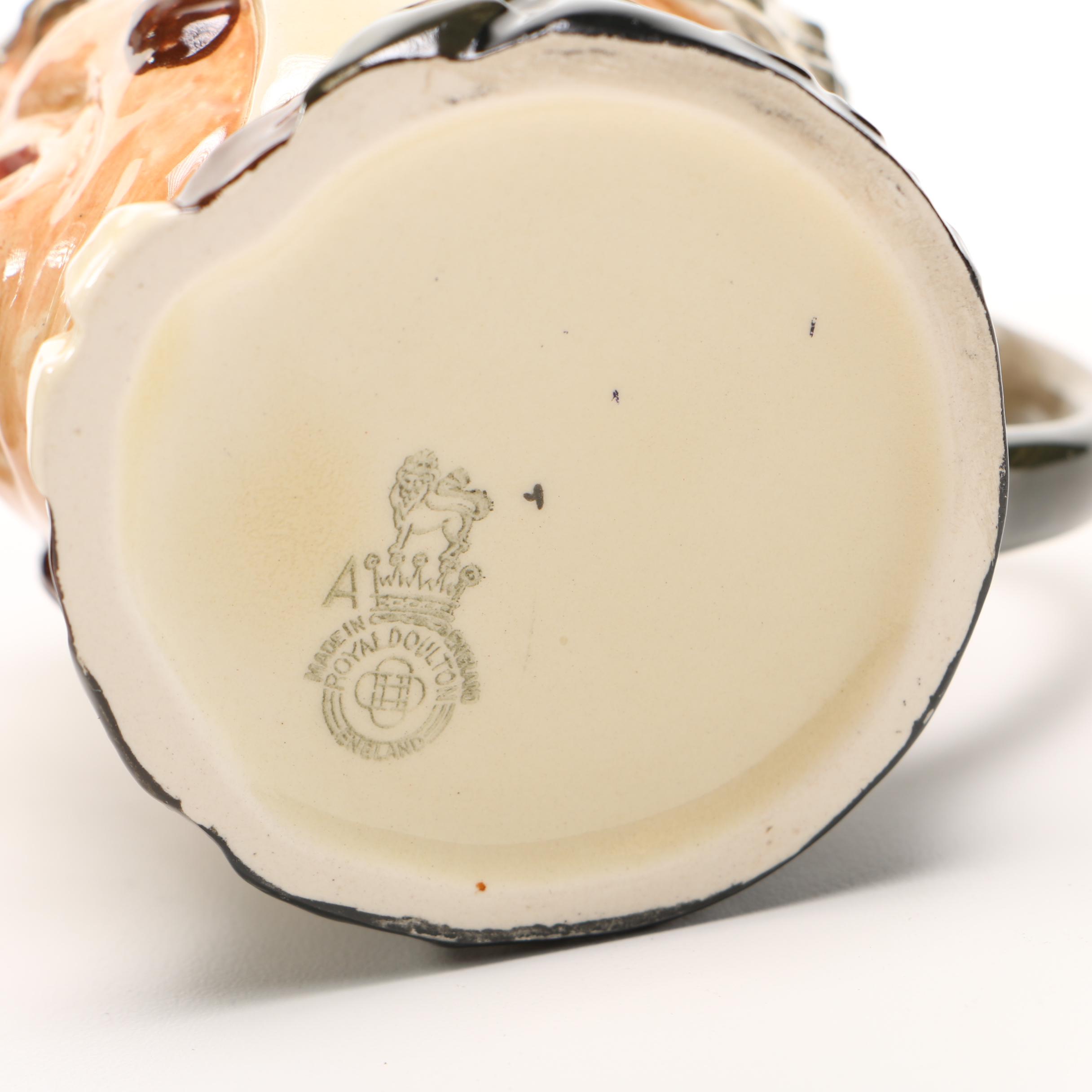 Character Mugs and Toby Mugs Including Royal Doulton