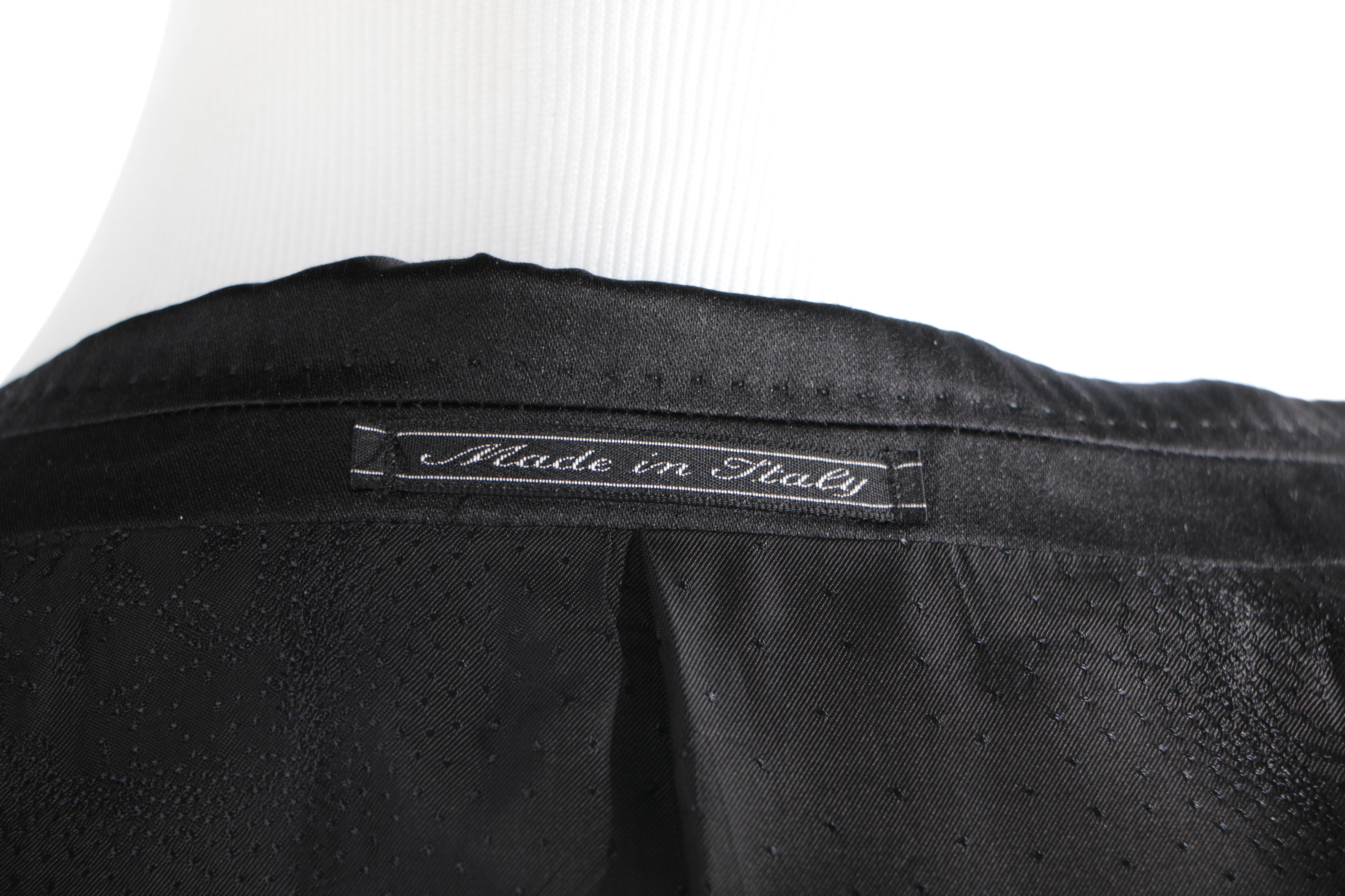 Men's Gianni Versace Couture Hand Tailored Wool Suit