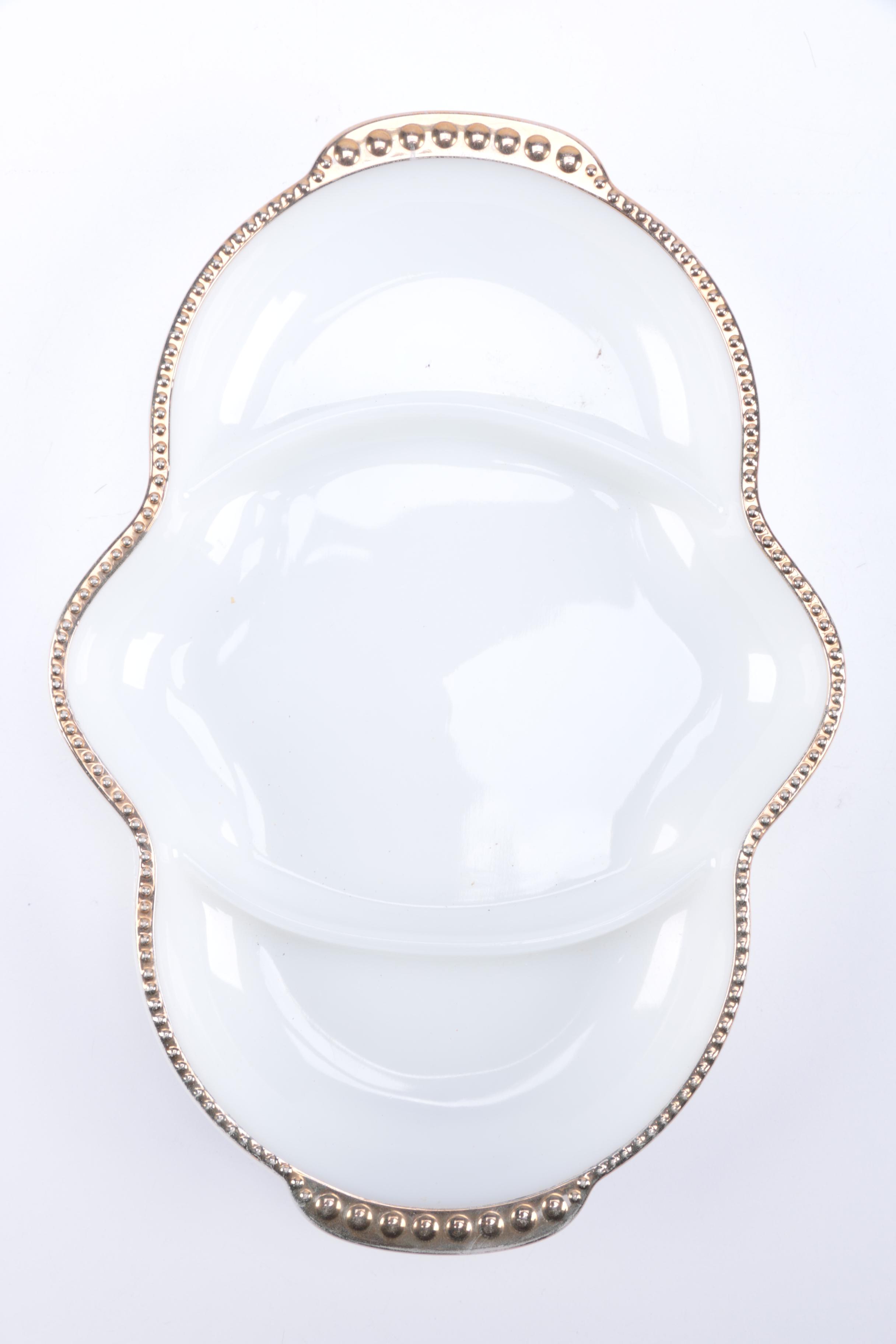 Assorted Serving Dishes Including Fire King