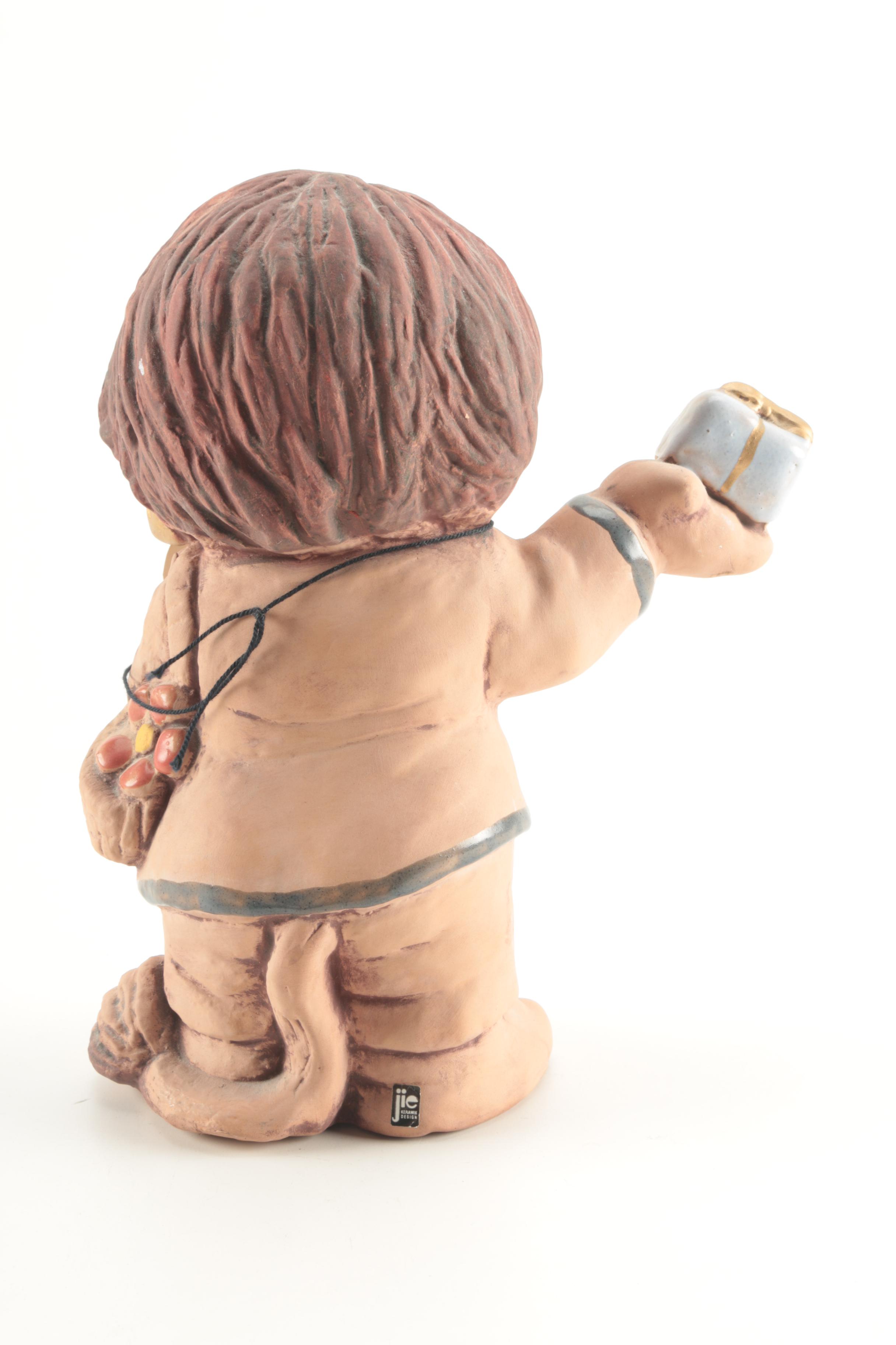 Rolf Lidberg Ceramic Troll Figurine From Jie Keramik in Sweden