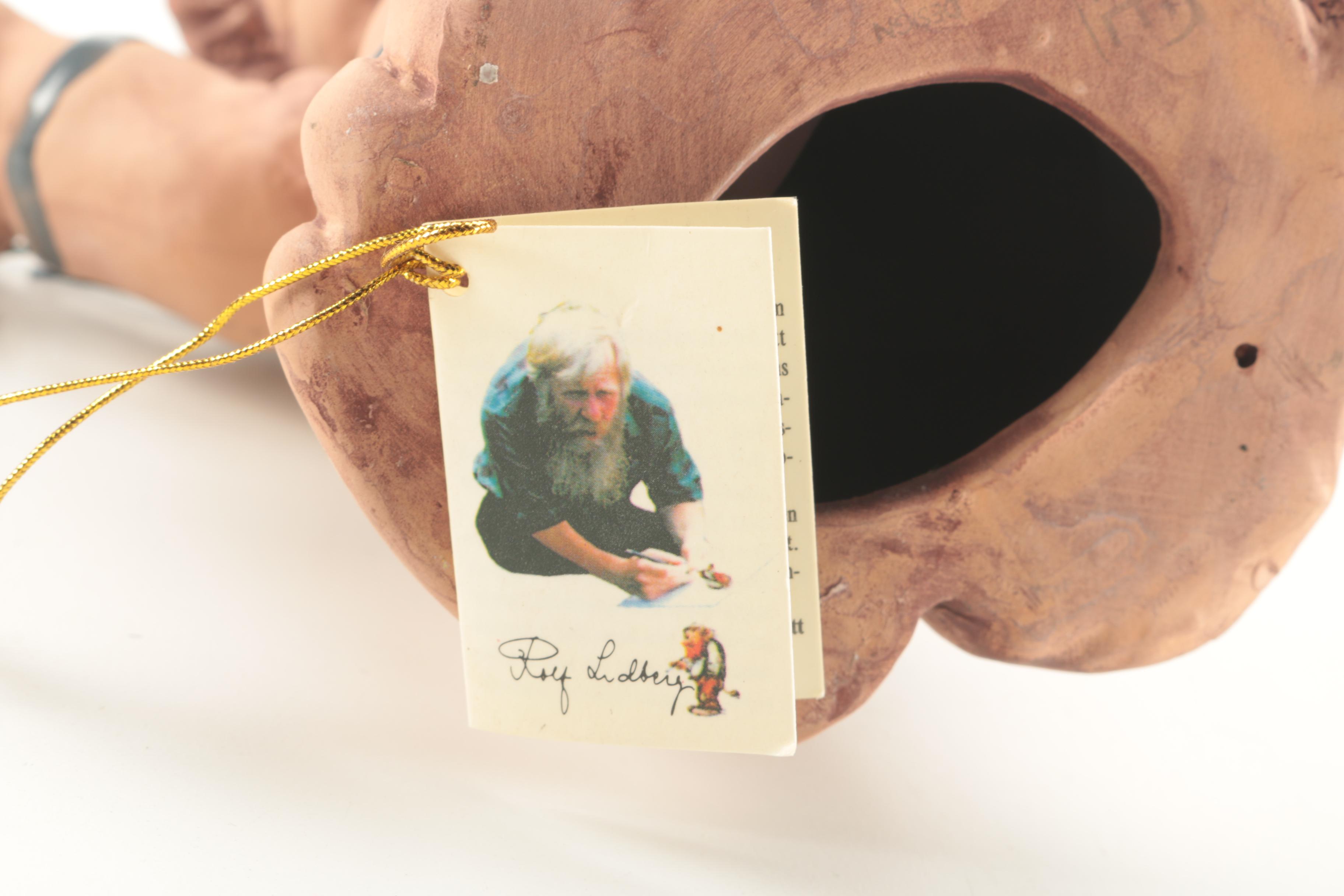 Rolf Lidberg Ceramic Troll Figurine From Jie Keramik in Sweden