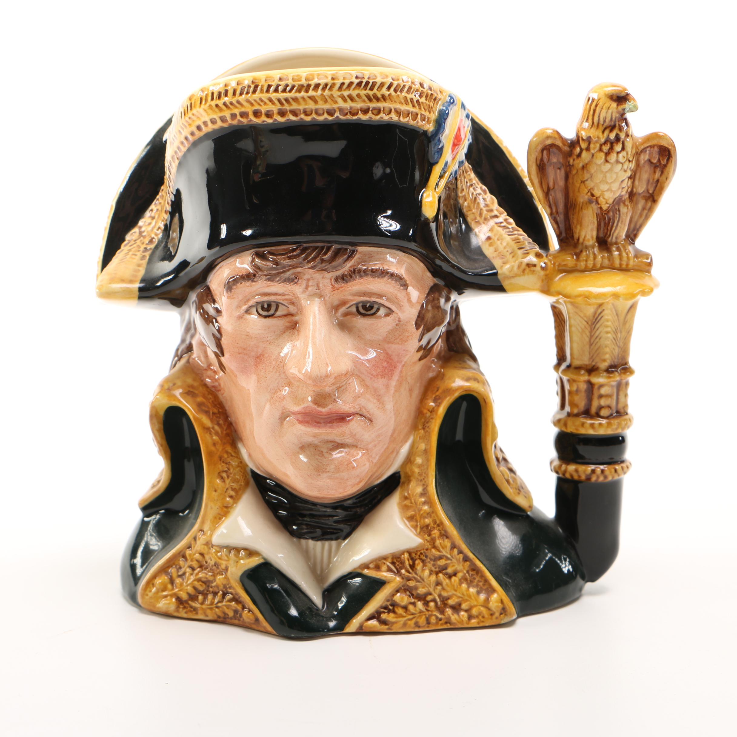 Captain Bligh and Napoleon Royal Doulton Toby Jugs