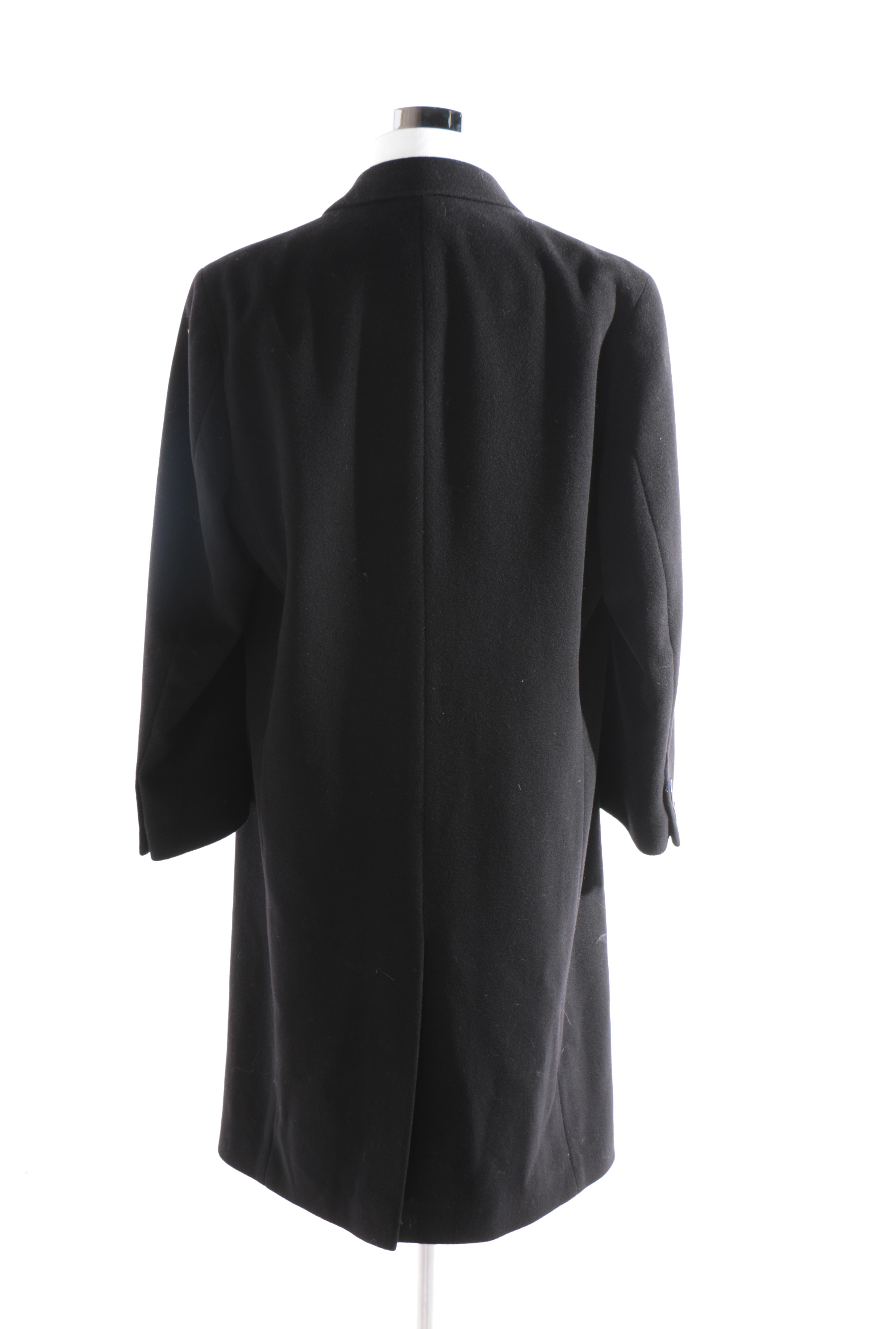Men's London Fog Wool Blend Dress Coat