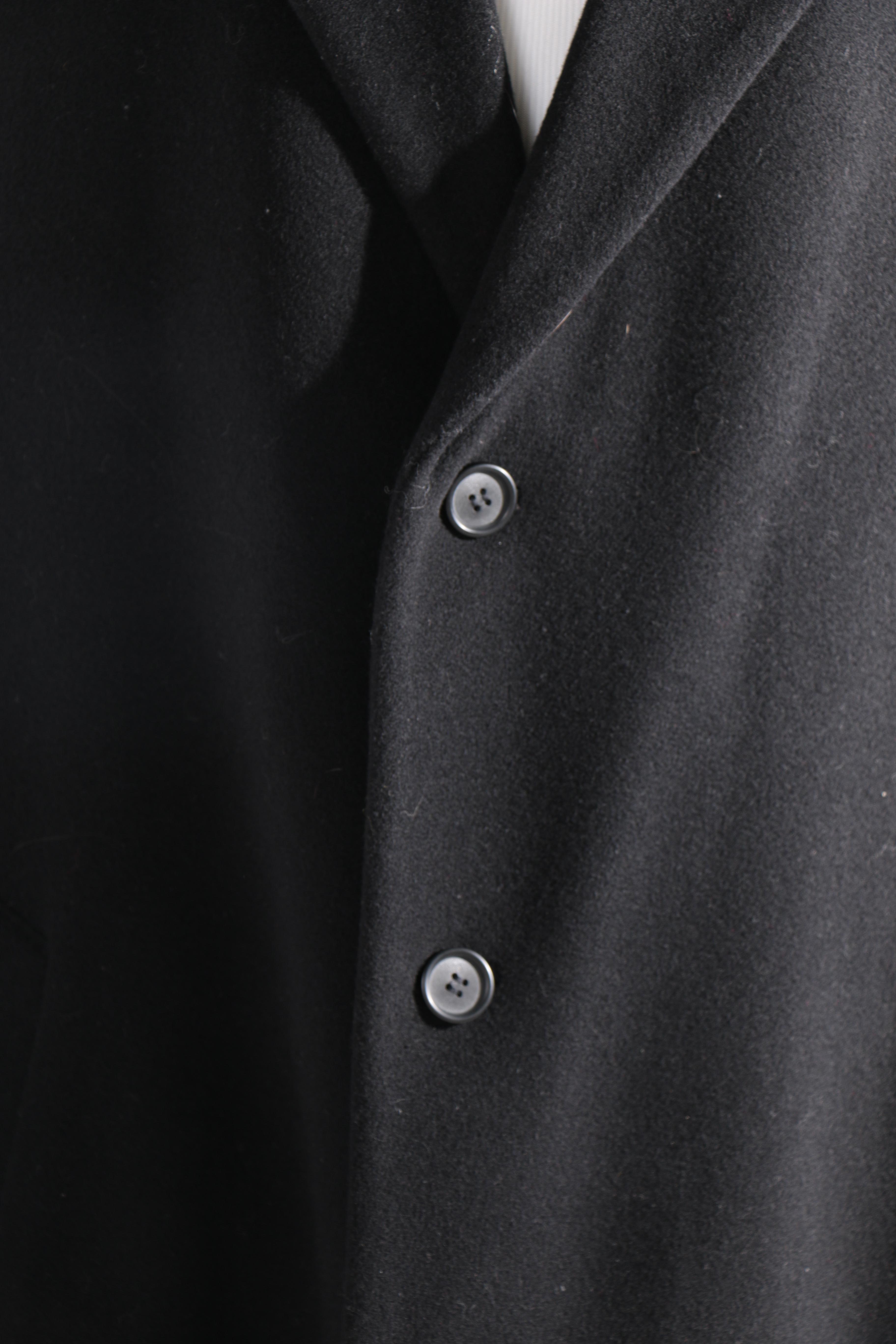 Men's London Fog Wool Blend Dress Coat