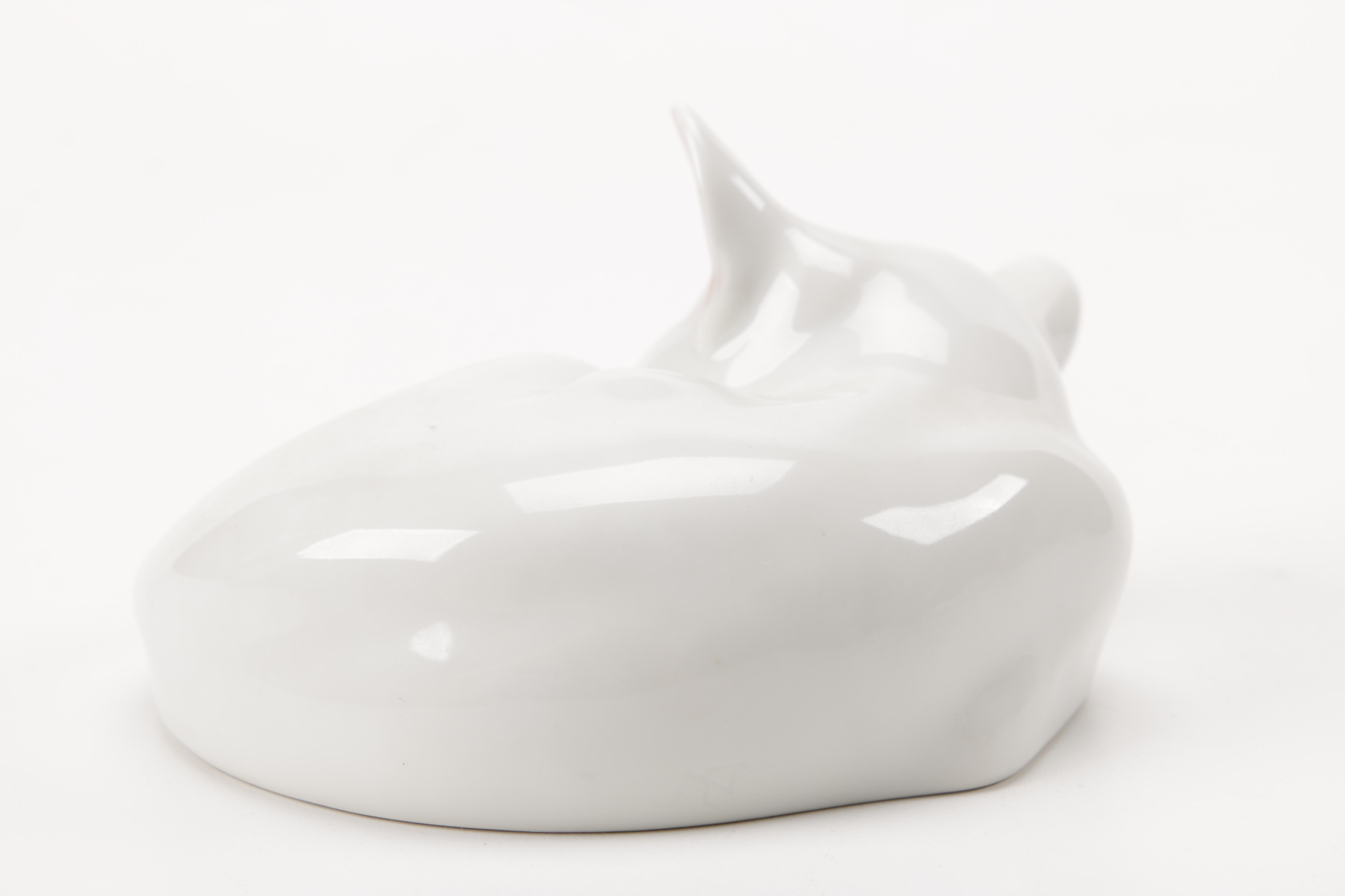 Royal Copenhagen Ceramic Cat Figurines