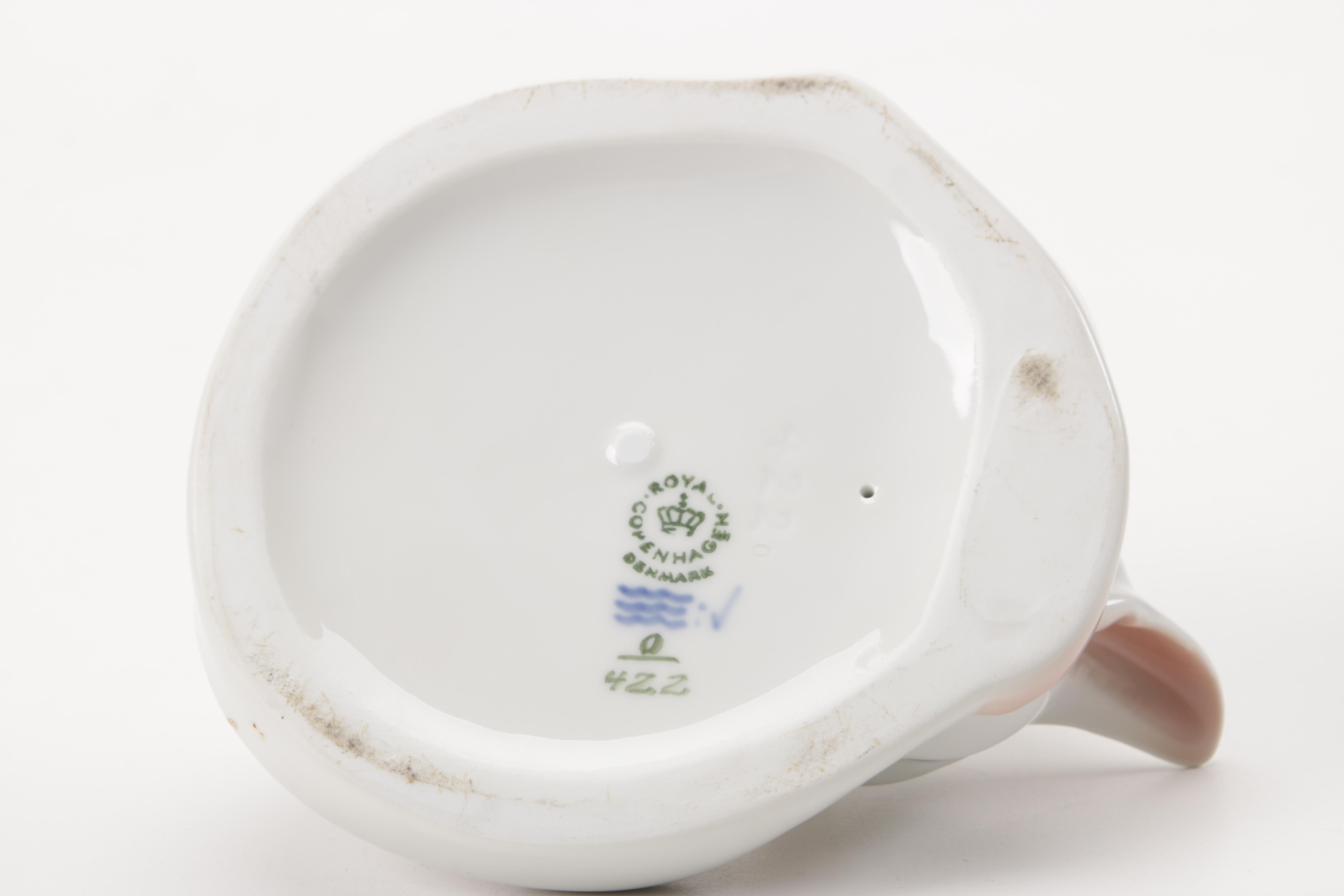 Royal Copenhagen Ceramic Cat Figurines