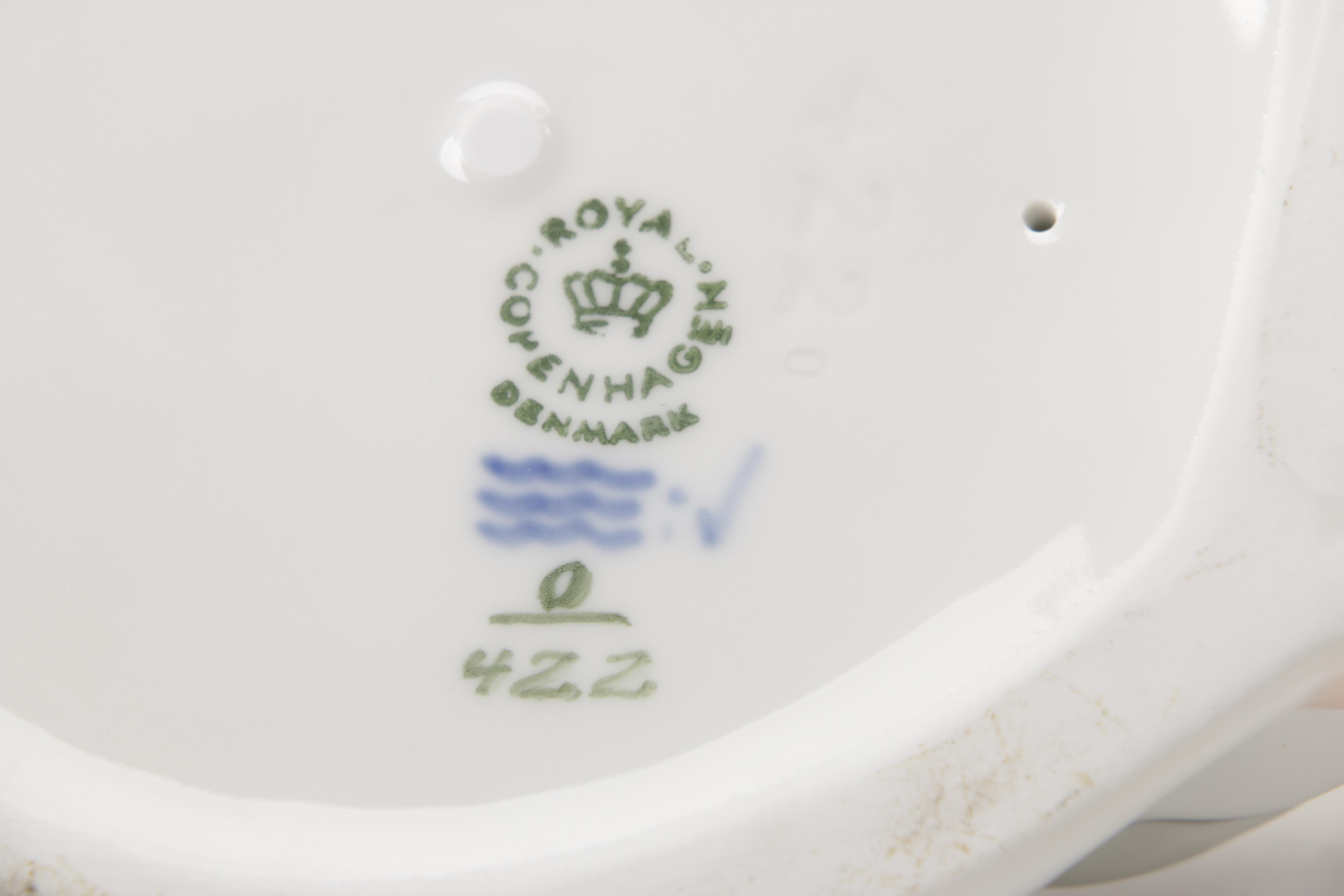 Royal Copenhagen Ceramic Cat Figurines