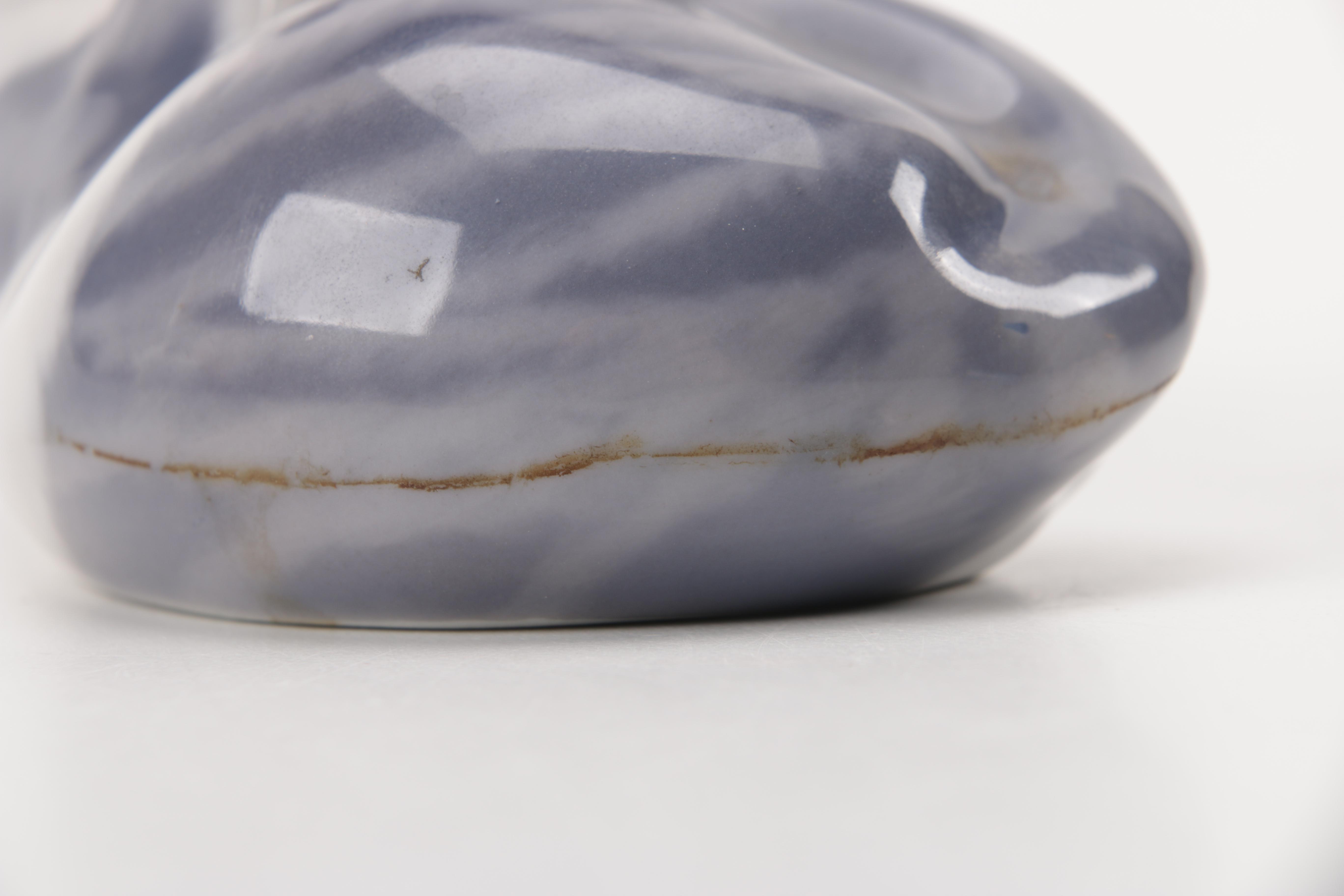 Royal Copenhagen Ceramic Cat Figurines